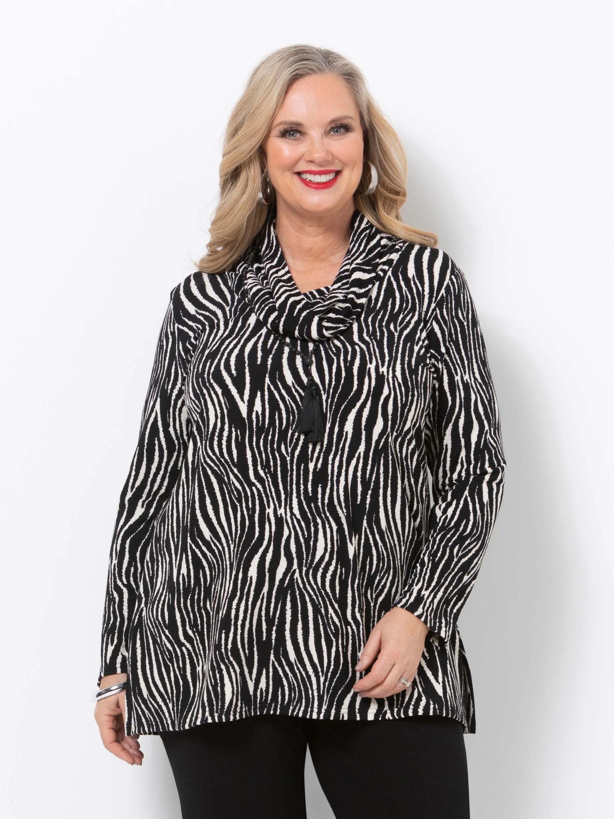 Anna Mal Cowl Top