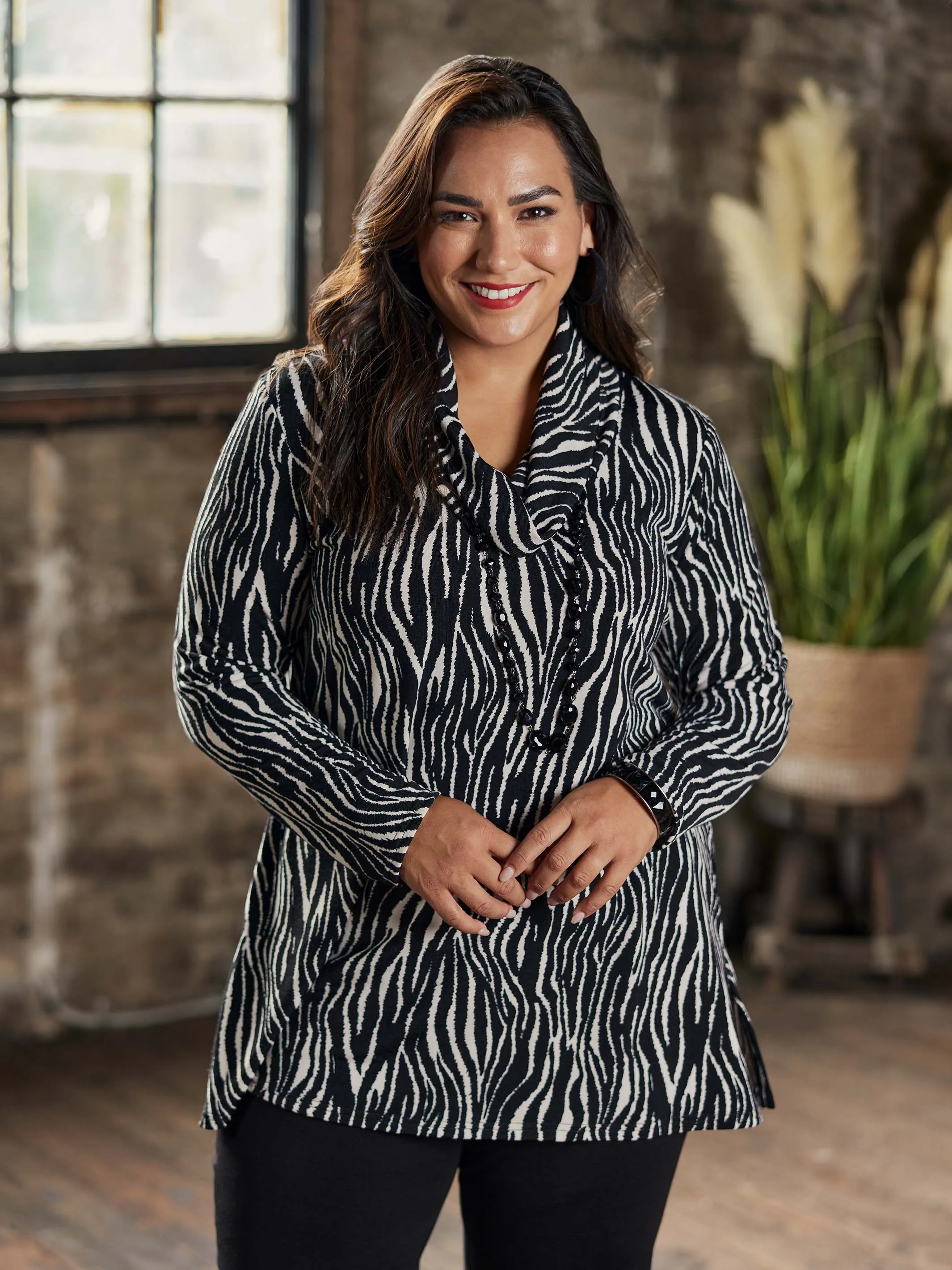 Anna Mal Cowl Top