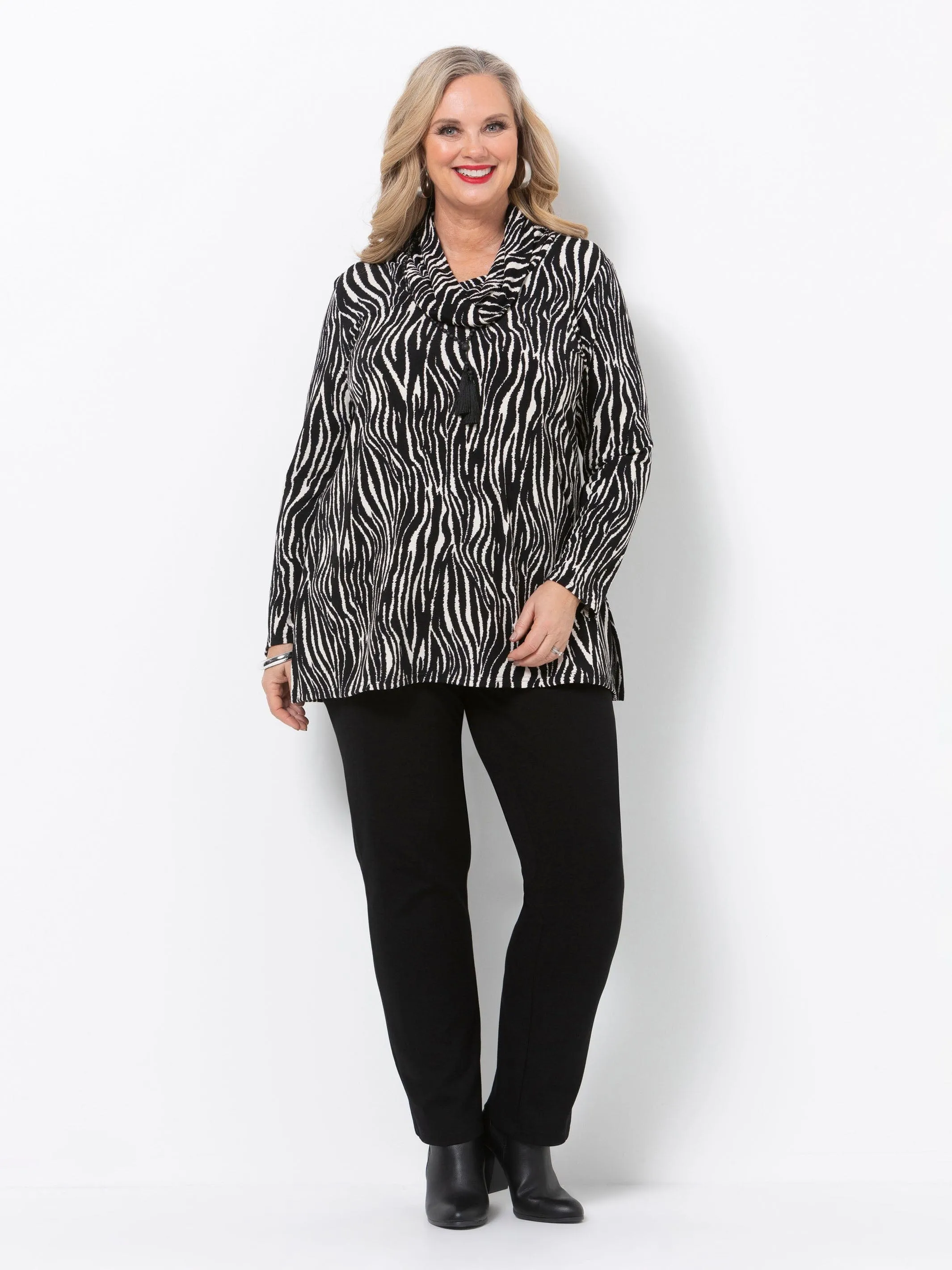 Anna Mal Cowl Top