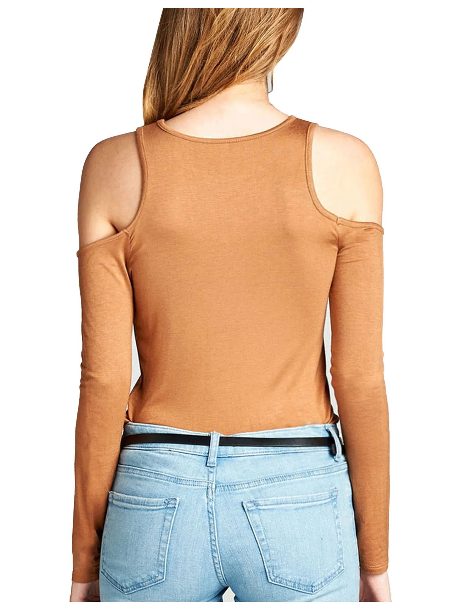[Clearance] Womens Cold Should Long Sleeve Lightweight Stretchy Shirts Top Tee
