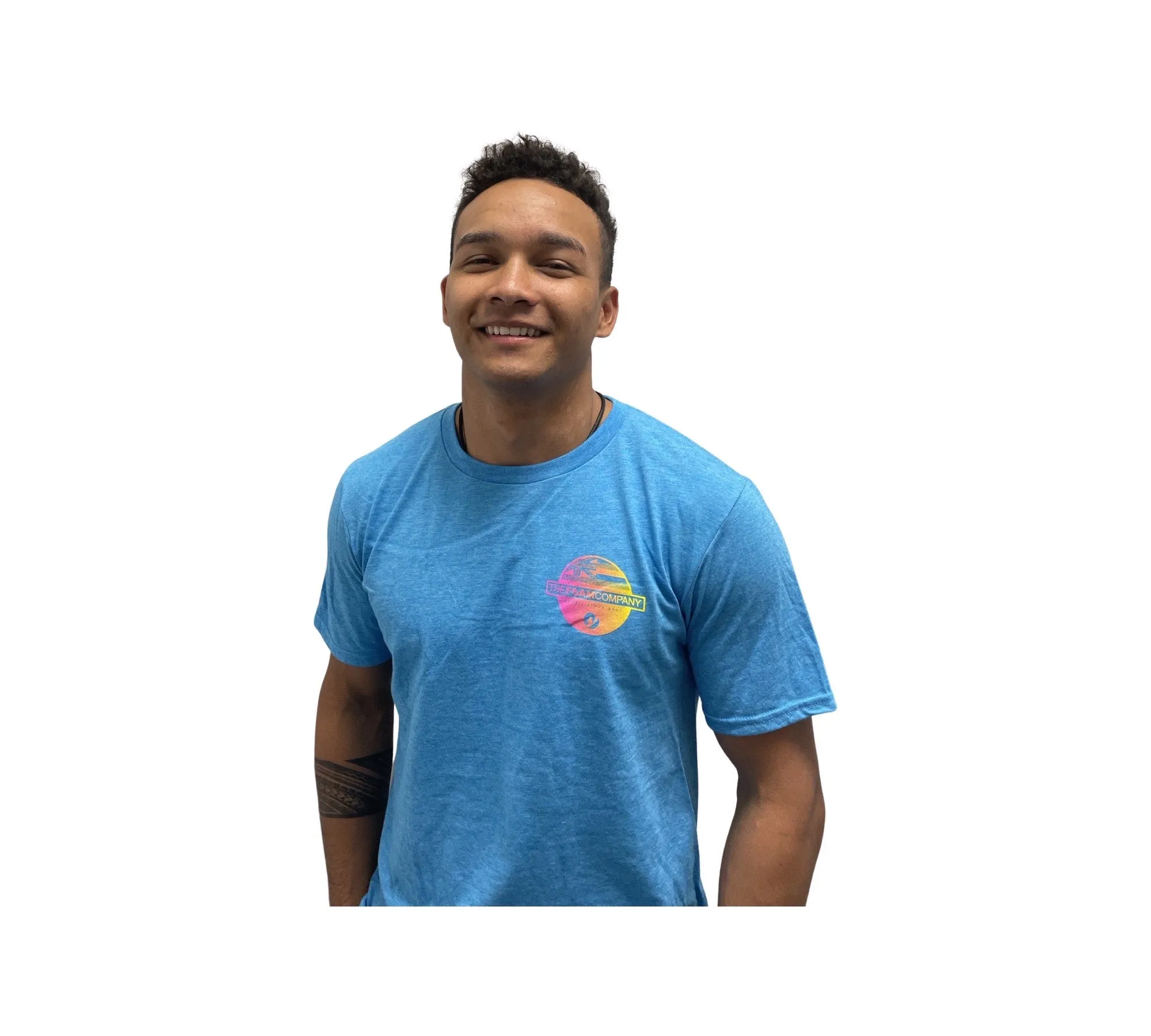 Foam Co Retro Circle Fade Neon T-Shirt