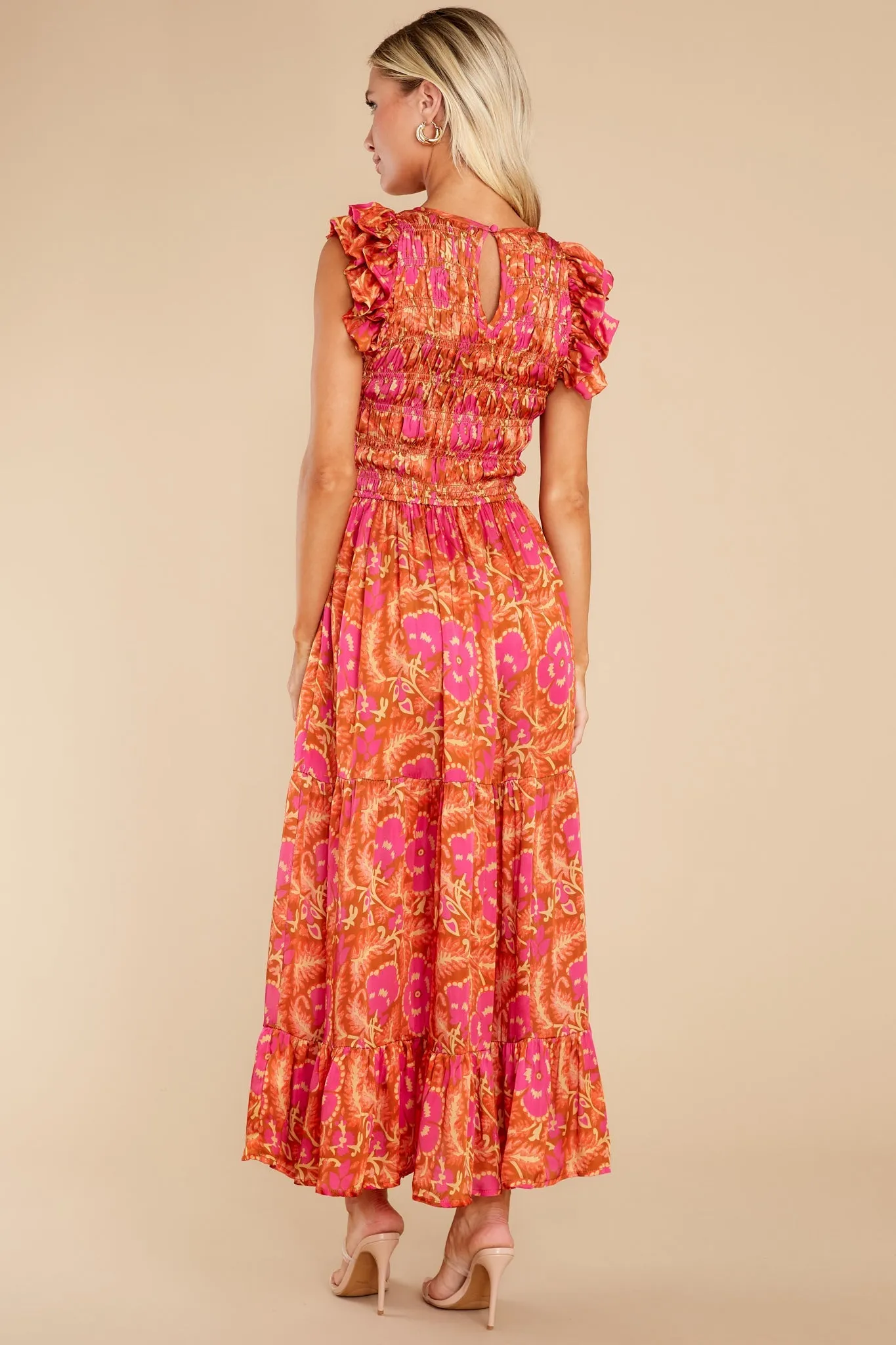 Giselle Floral Ankle Dress