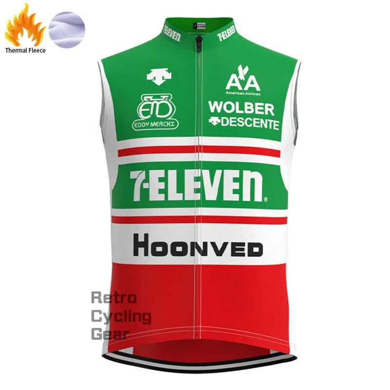 Hoonved Fleece Retro Cycling Vest