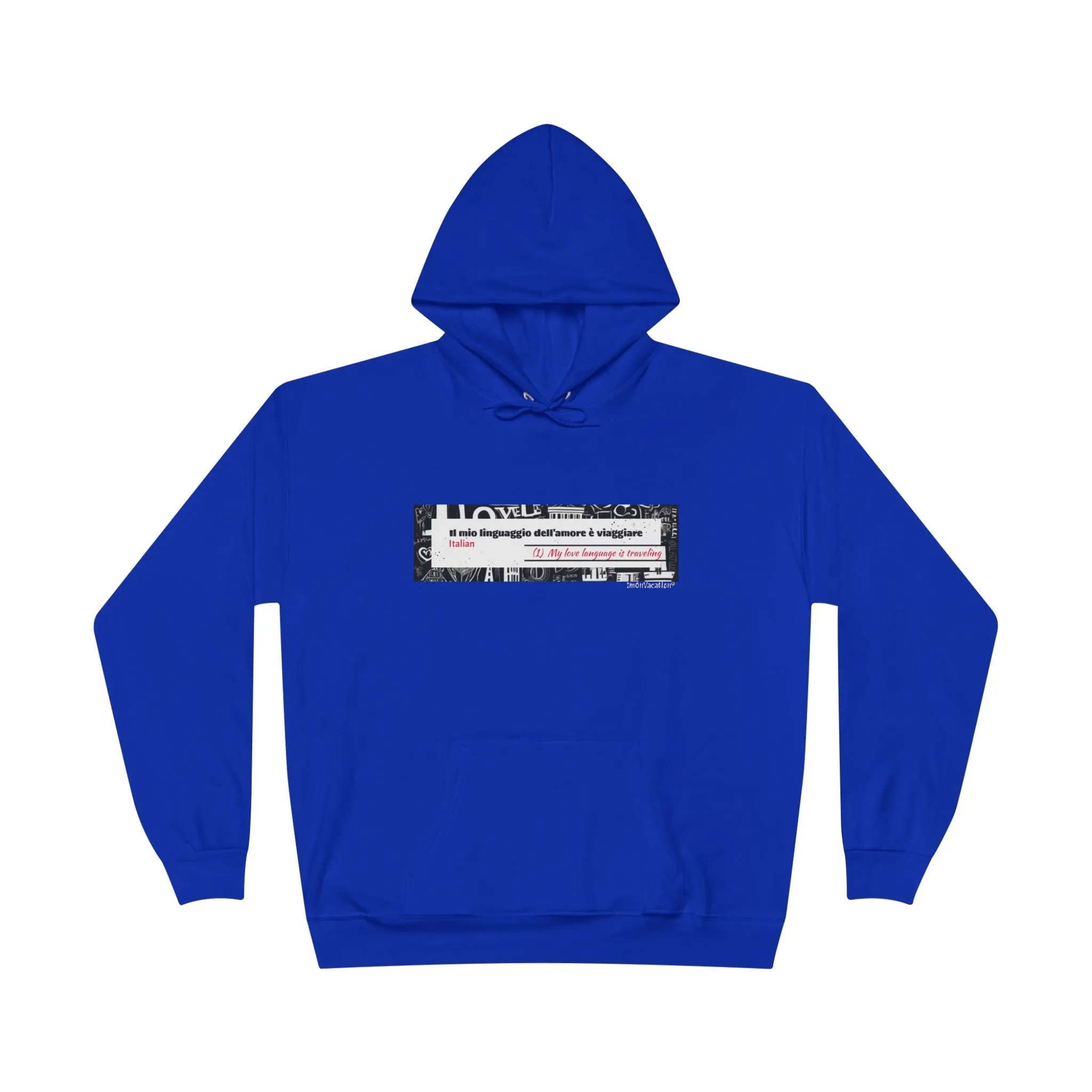 I.O.V-Love Language-Customizable Eco-Friendly Hoodie