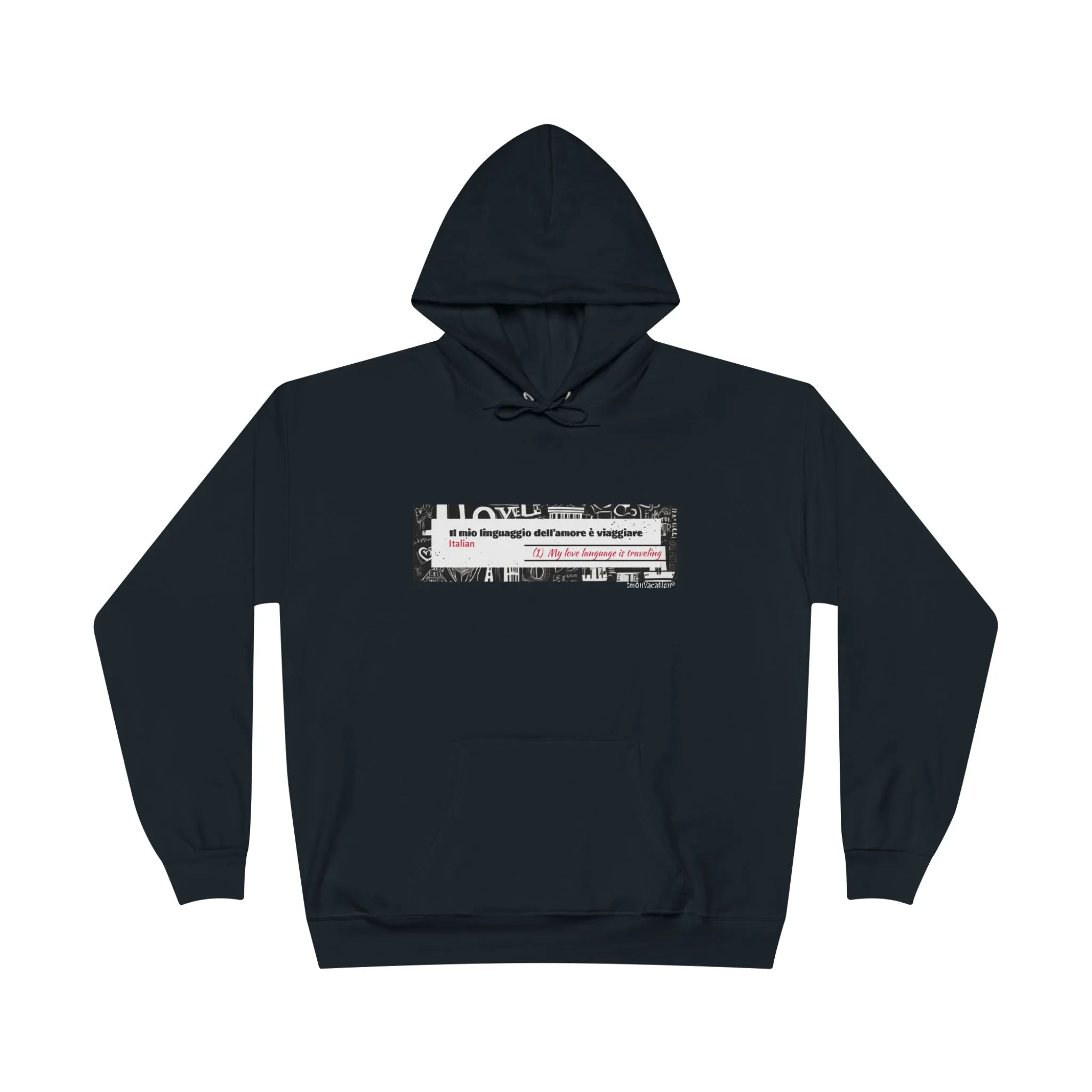 I.O.V-Love Language-Customizable Eco-Friendly Hoodie