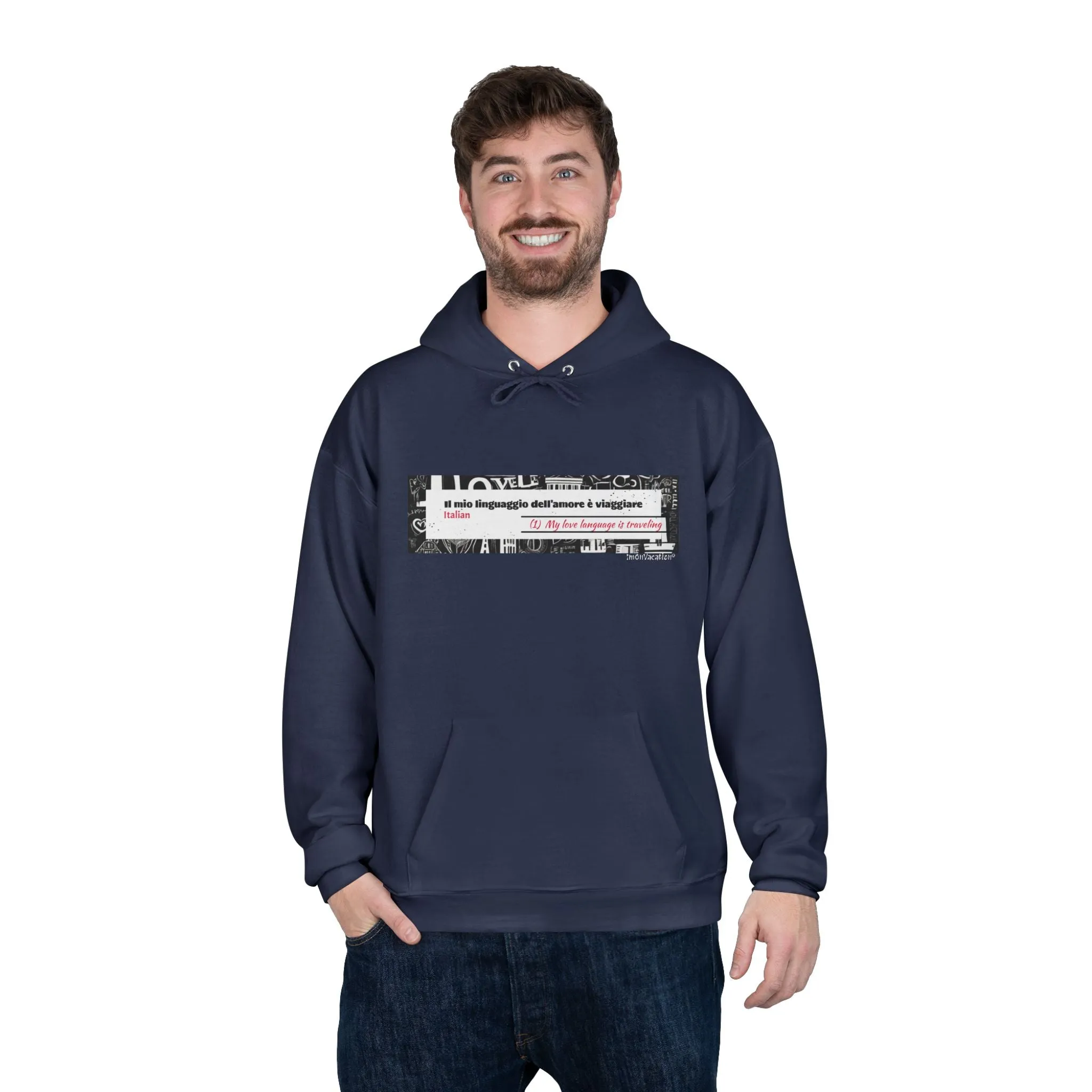 I.O.V-Love Language-Customizable Eco-Friendly Hoodie