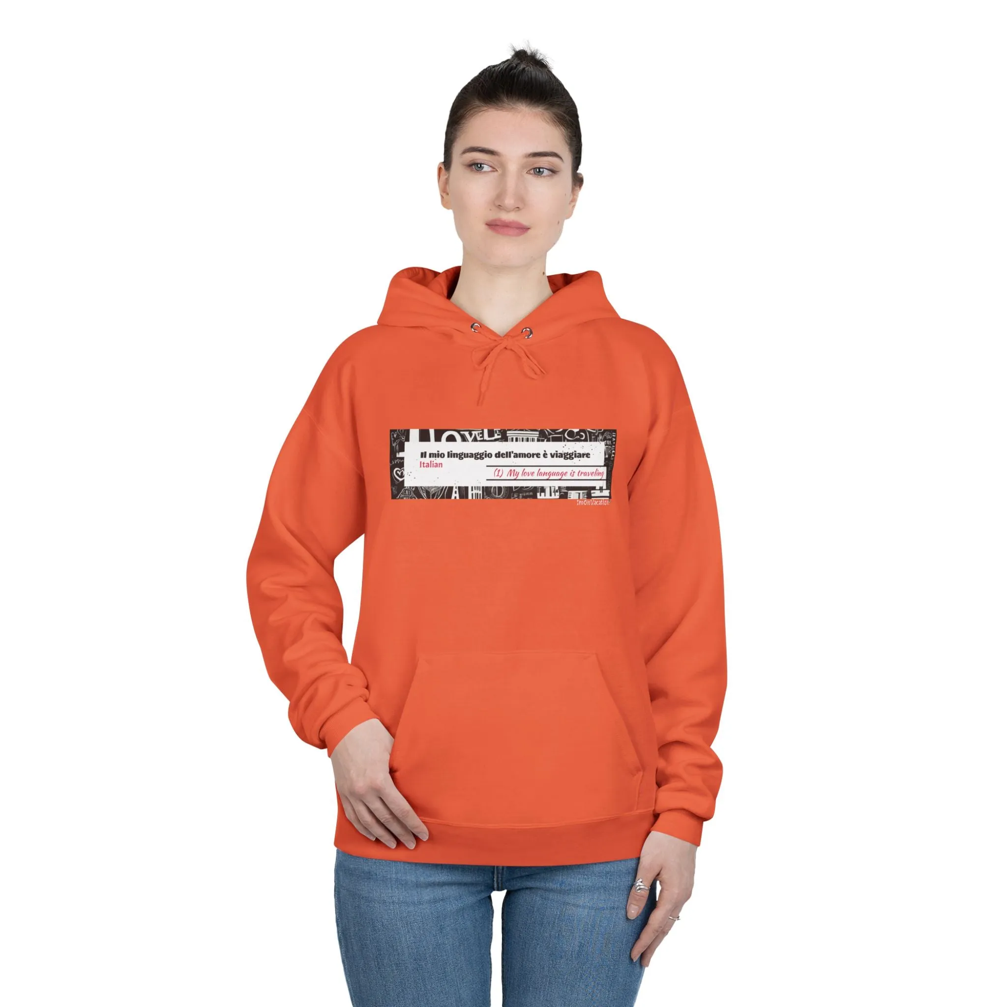 I.O.V-Love Language-Customizable Eco-Friendly Hoodie