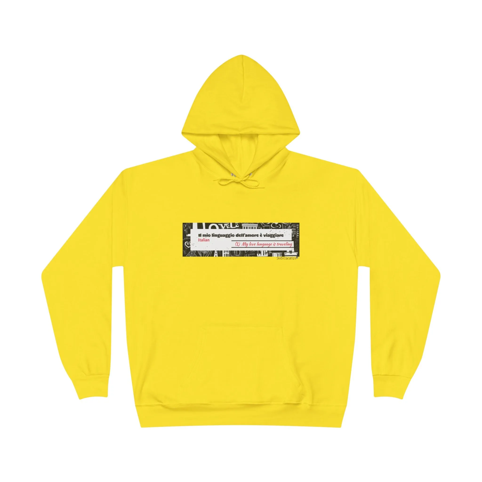 I.O.V-Love Language-Customizable Eco-Friendly Hoodie