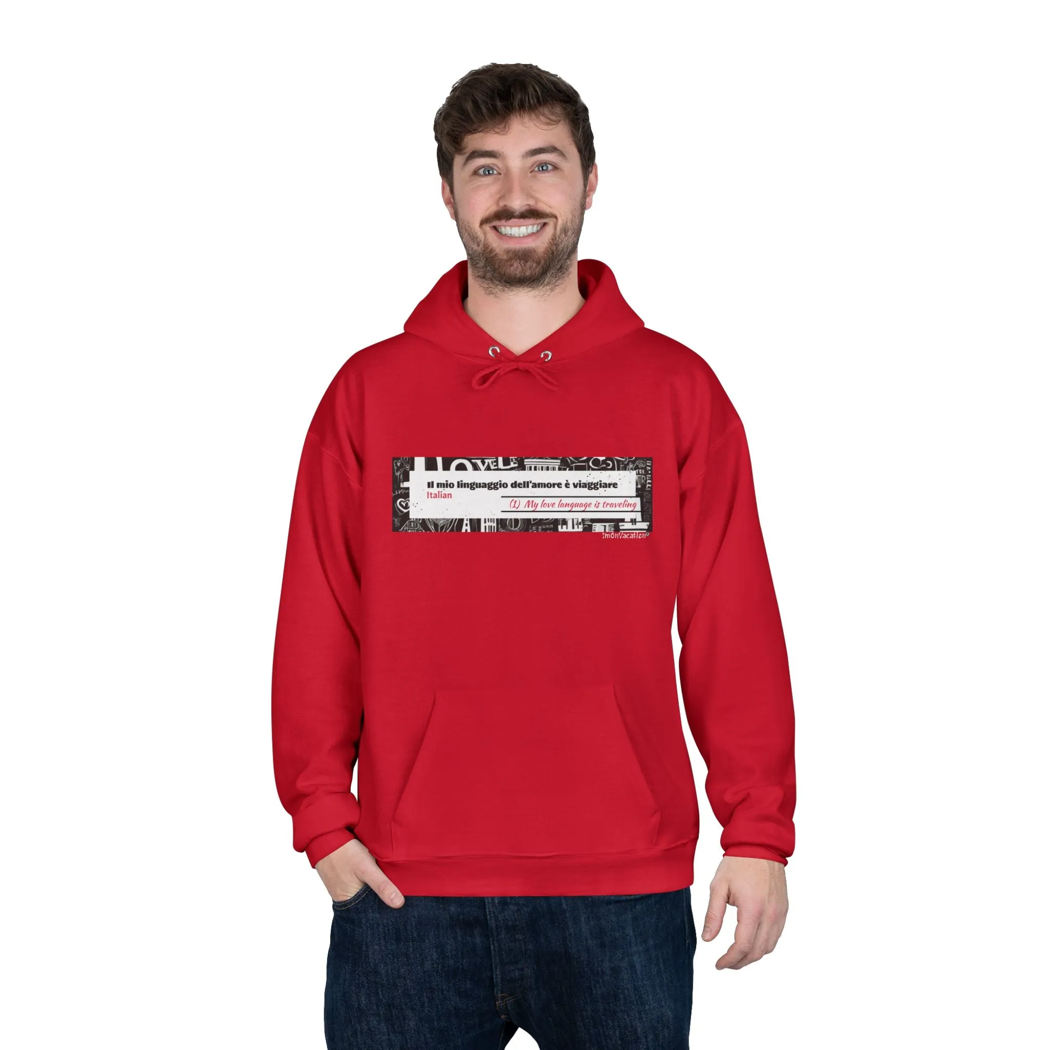 I.O.V-Love Language-Customizable Eco-Friendly Hoodie