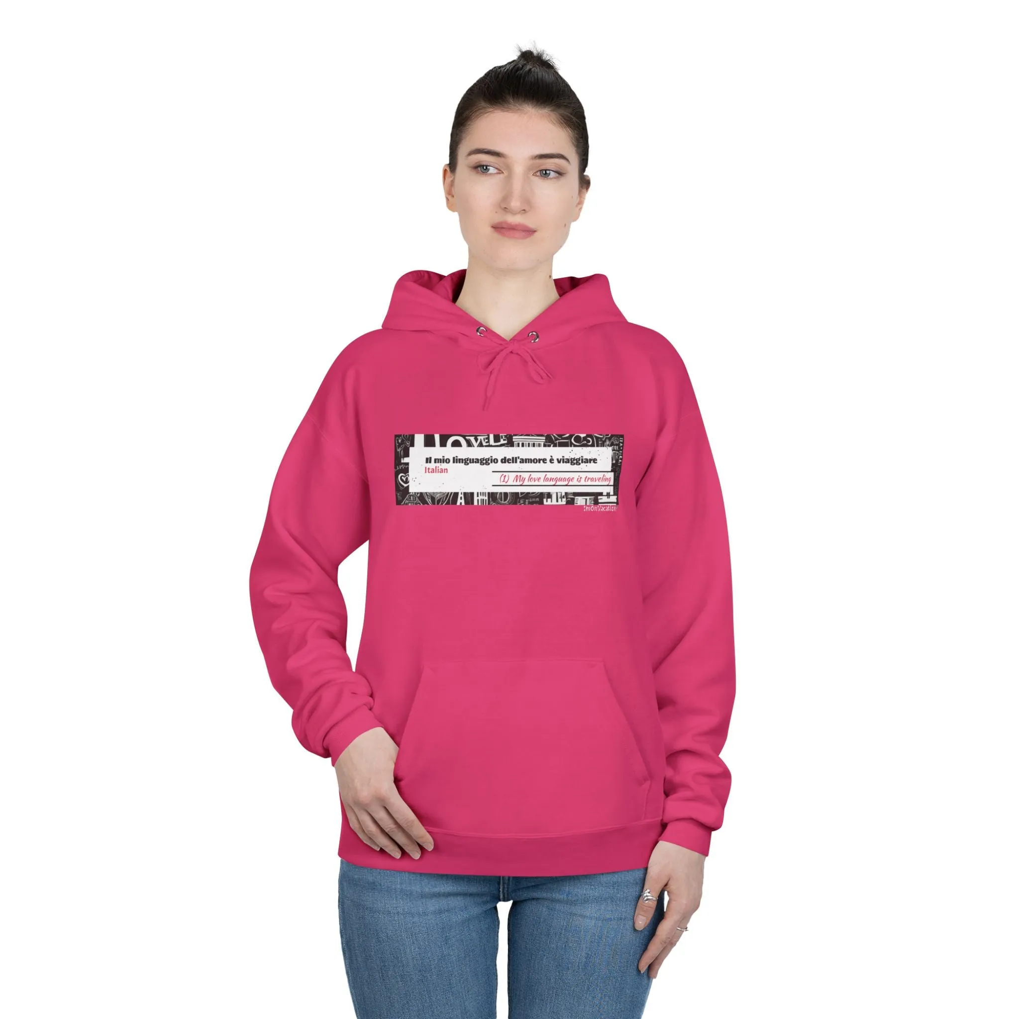 I.O.V-Love Language-Customizable Eco-Friendly Hoodie