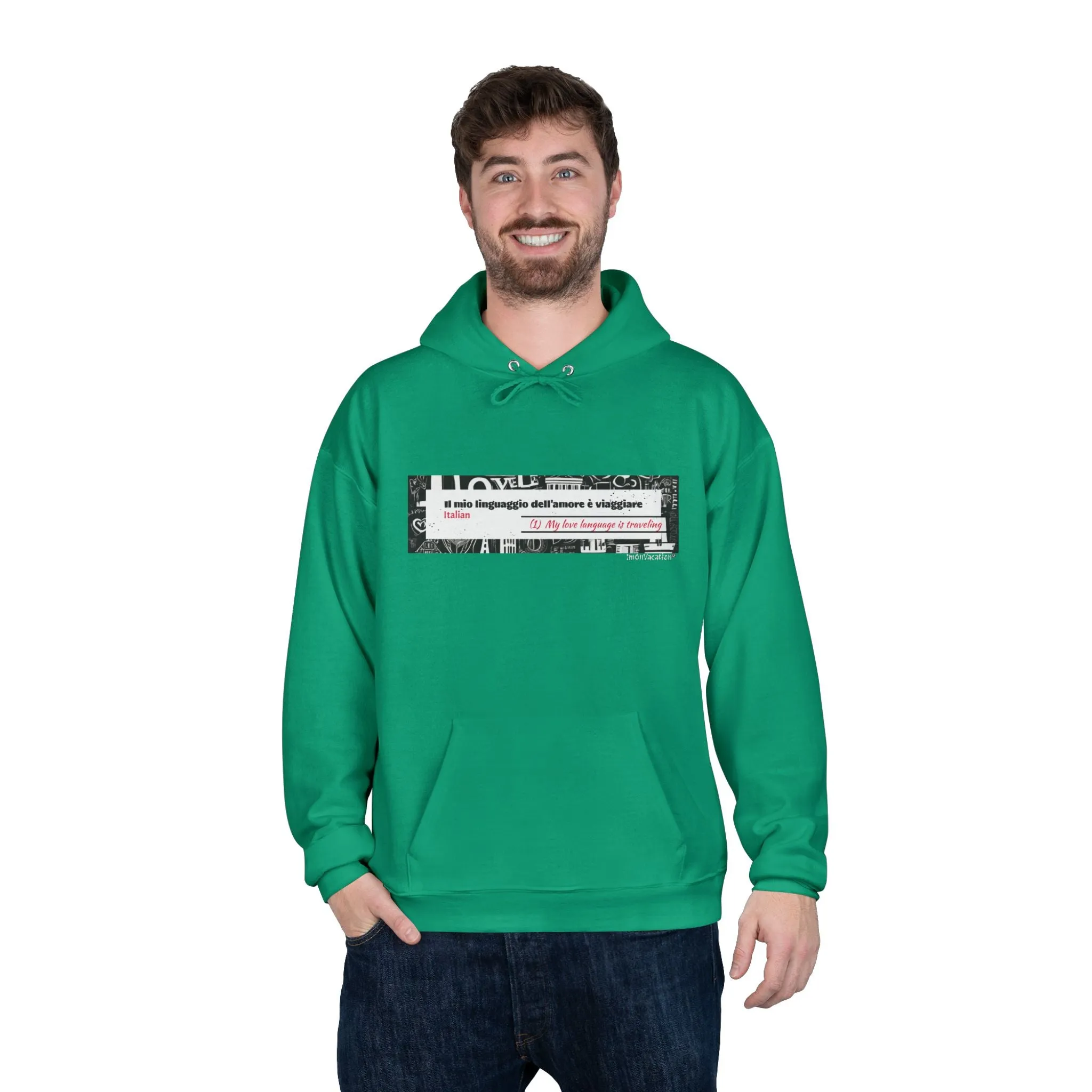 I.O.V-Love Language-Customizable Eco-Friendly Hoodie
