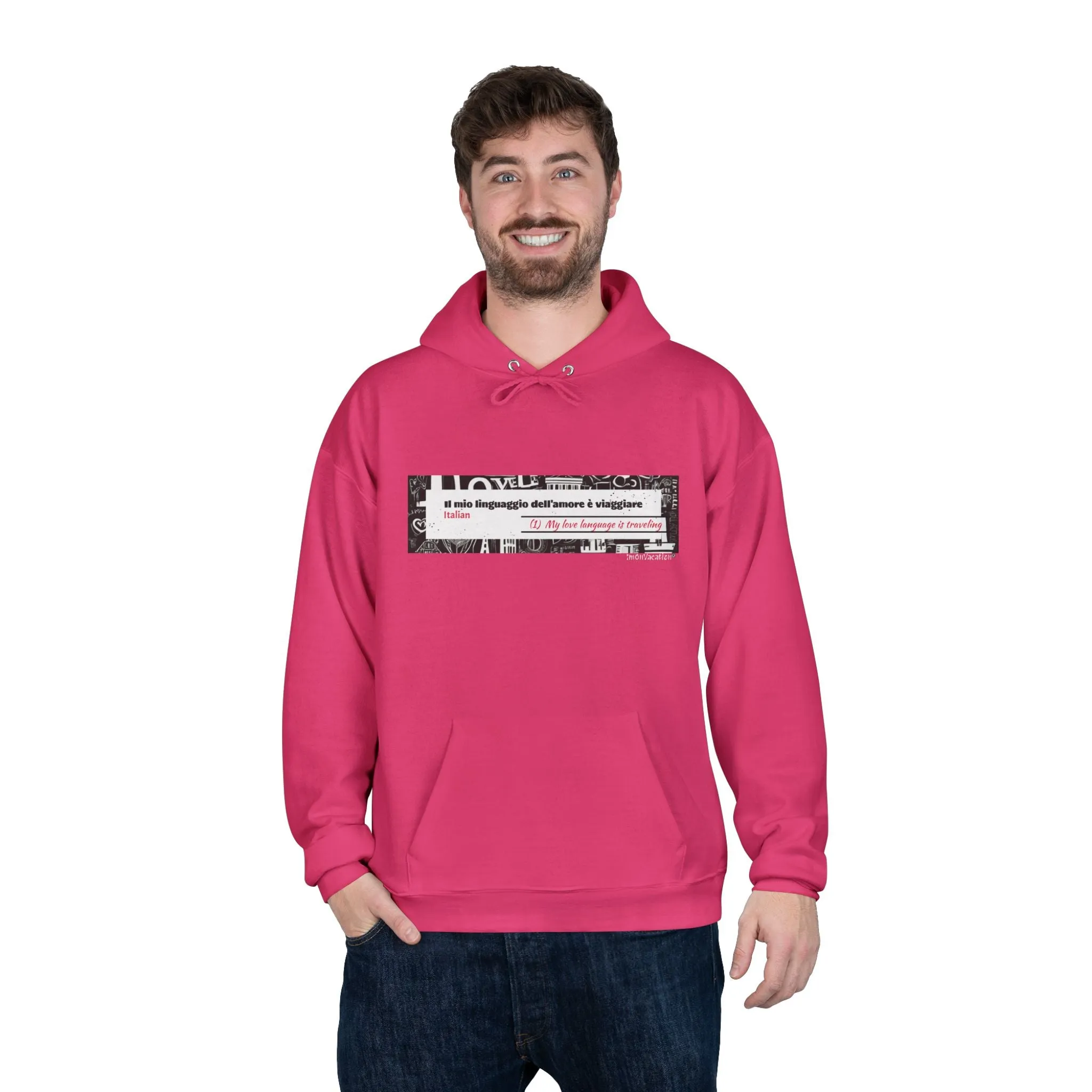 I.O.V-Love Language-Customizable Eco-Friendly Hoodie
