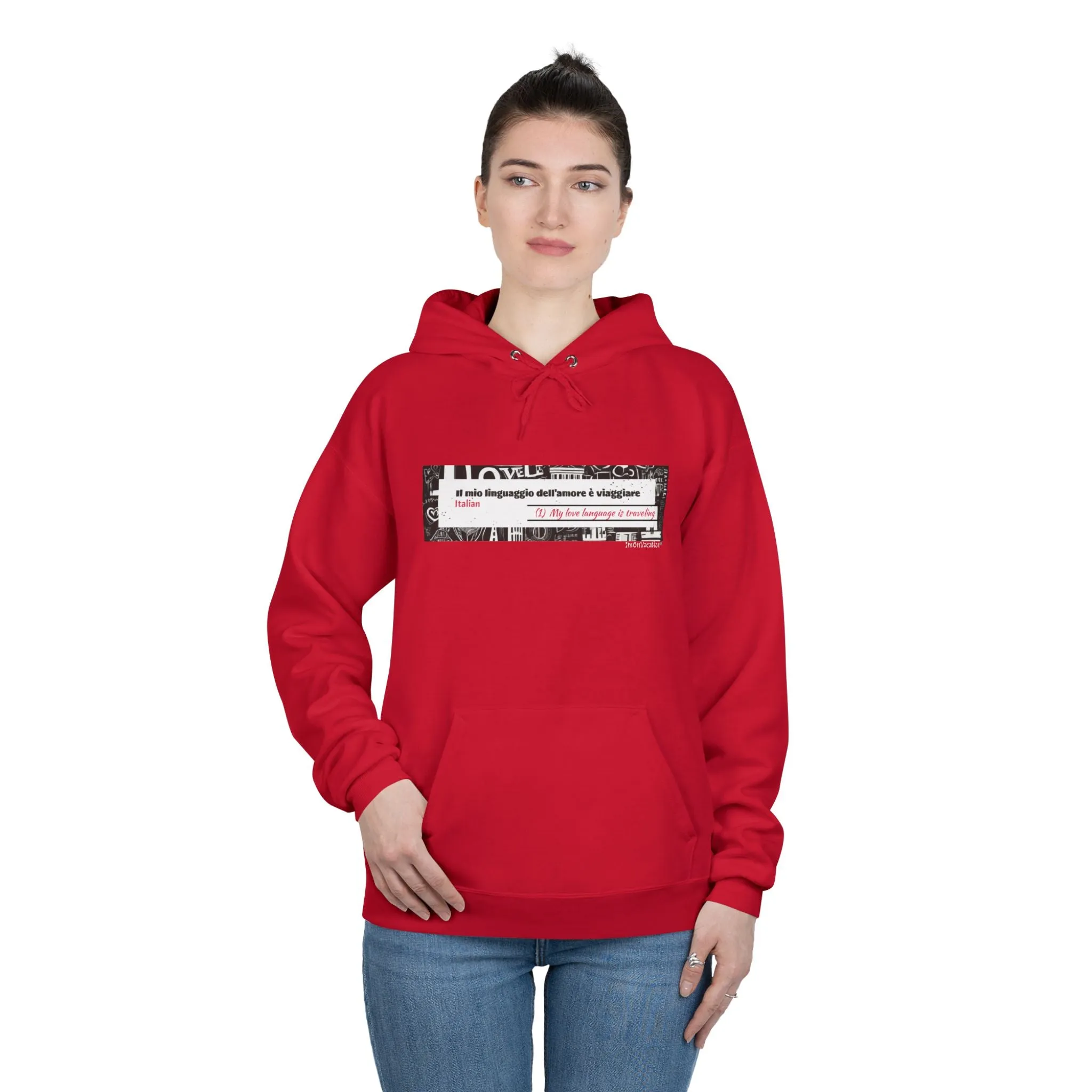 I.O.V-Love Language-Customizable Eco-Friendly Hoodie