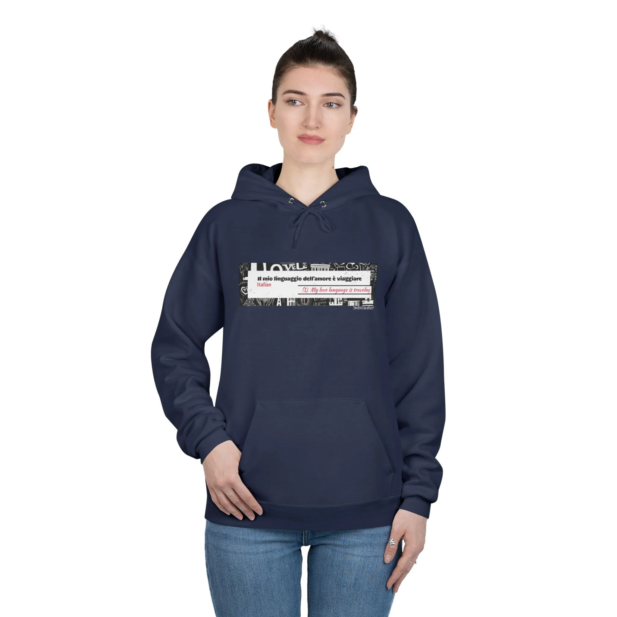 I.O.V-Love Language-Customizable Eco-Friendly Hoodie