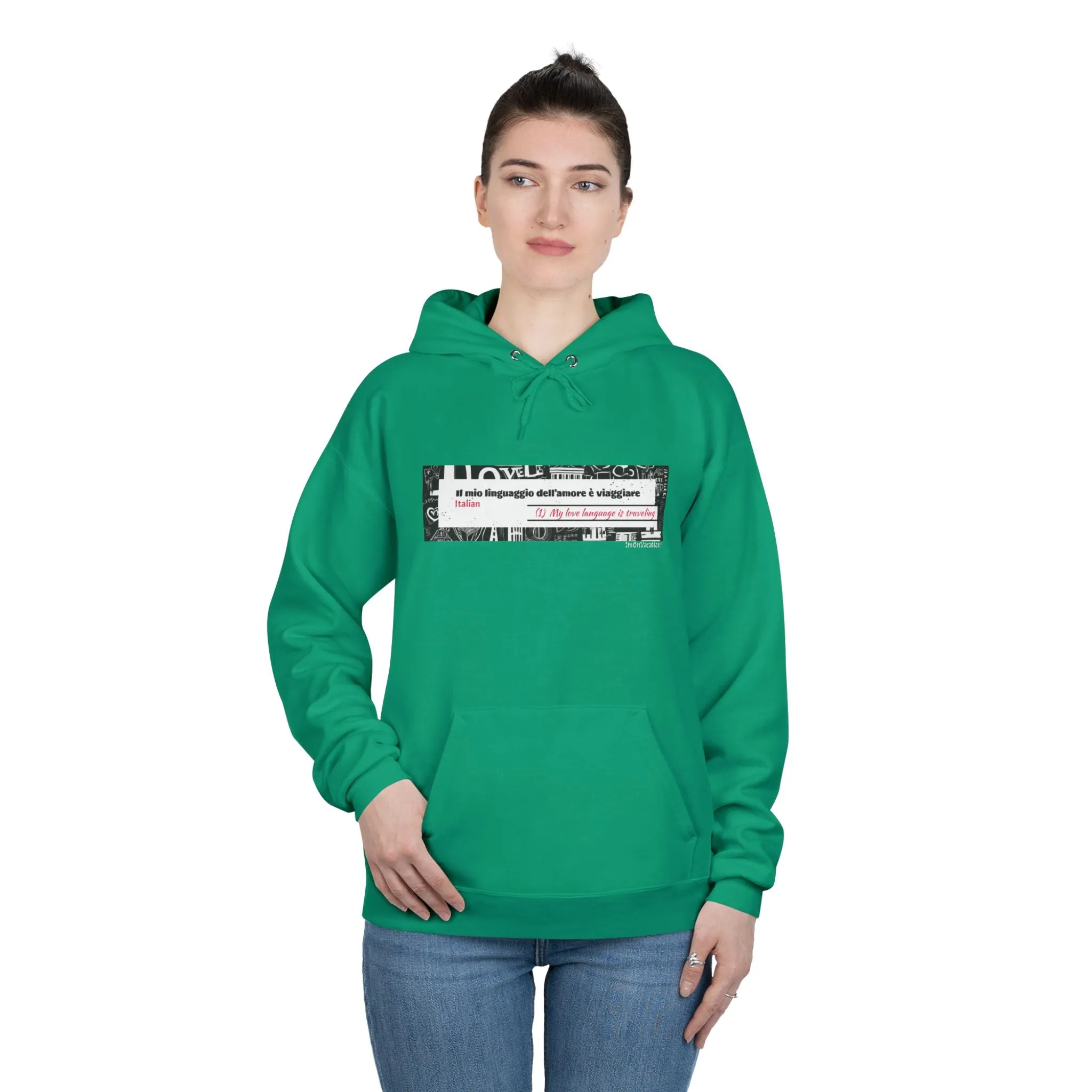 I.O.V-Love Language-Customizable Eco-Friendly Hoodie