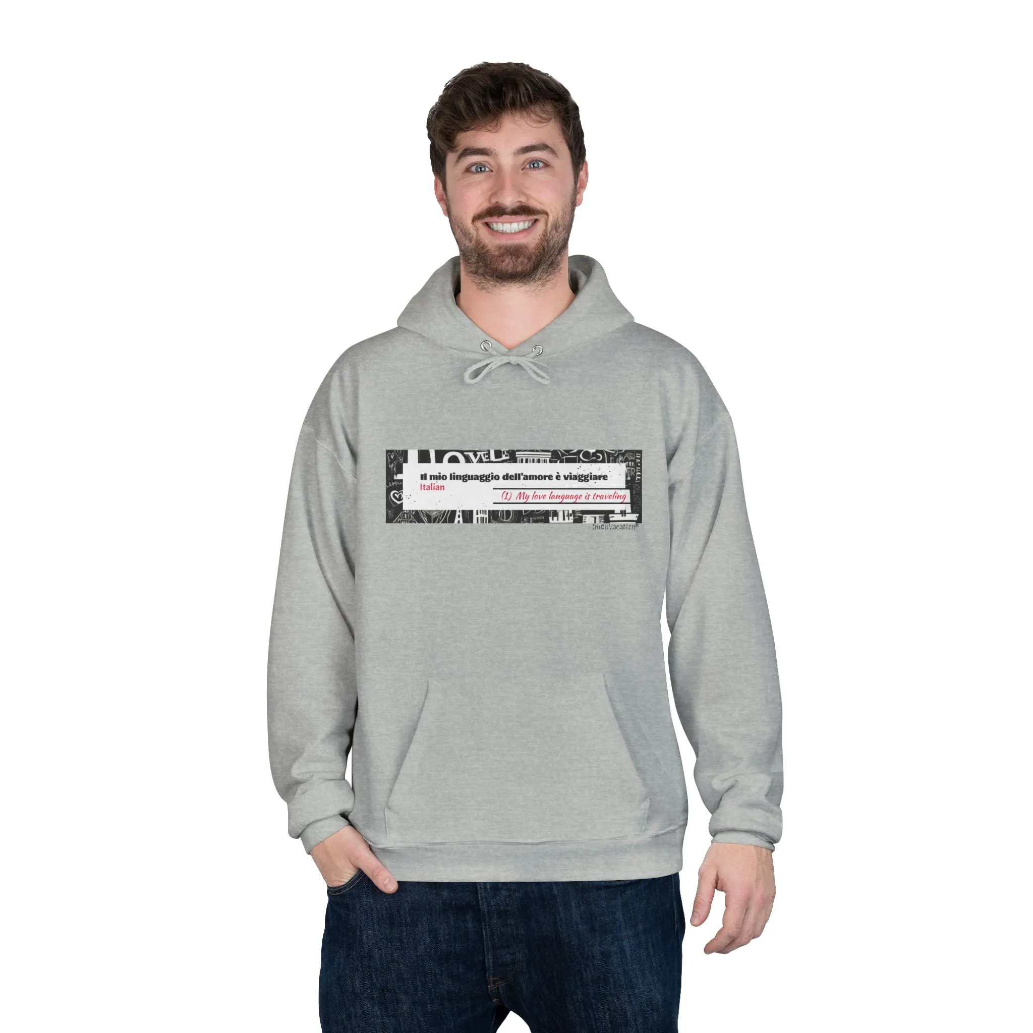 I.O.V-Love Language-Customizable Eco-Friendly Hoodie