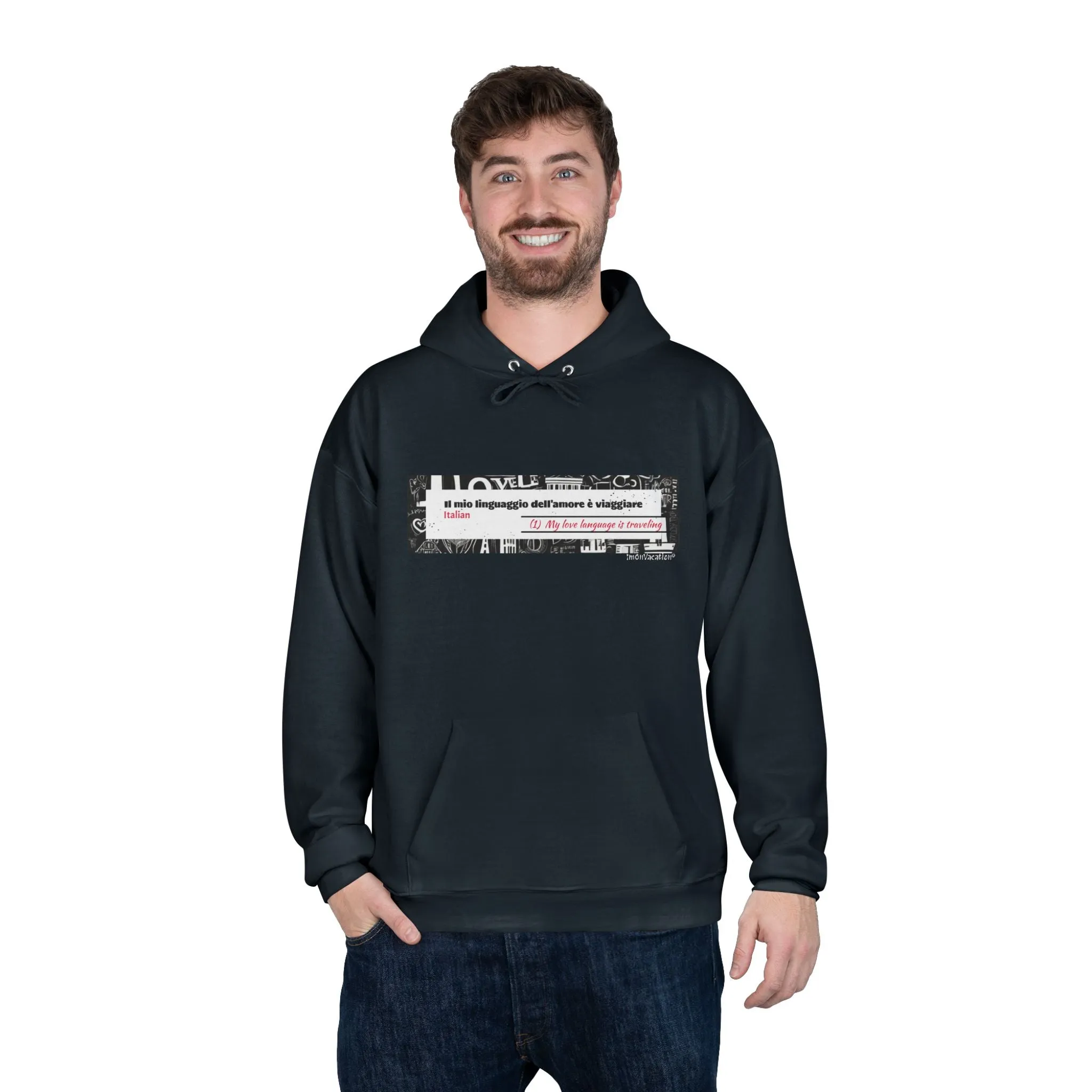 I.O.V-Love Language-Customizable Eco-Friendly Hoodie