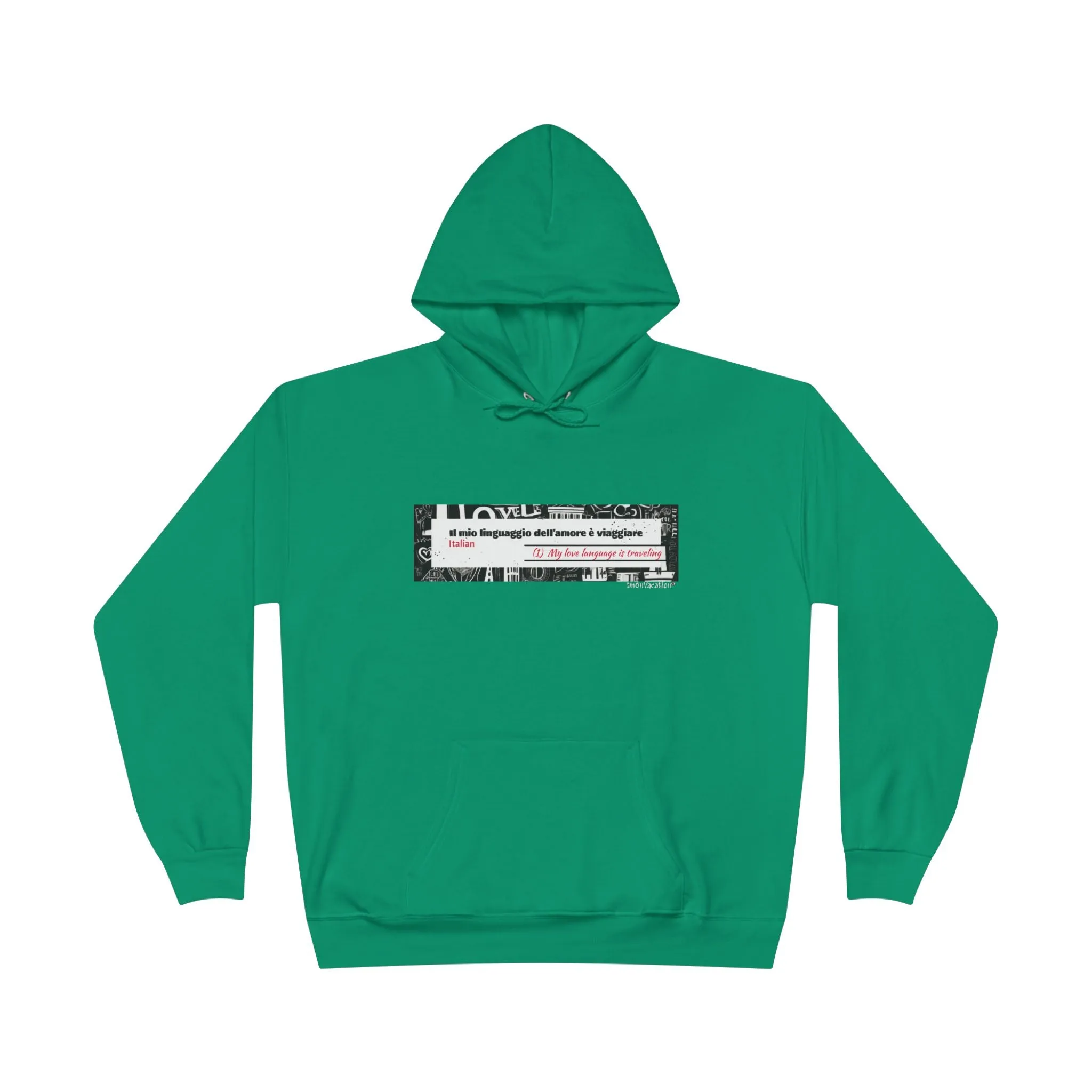 I.O.V-Love Language-Customizable Eco-Friendly Hoodie