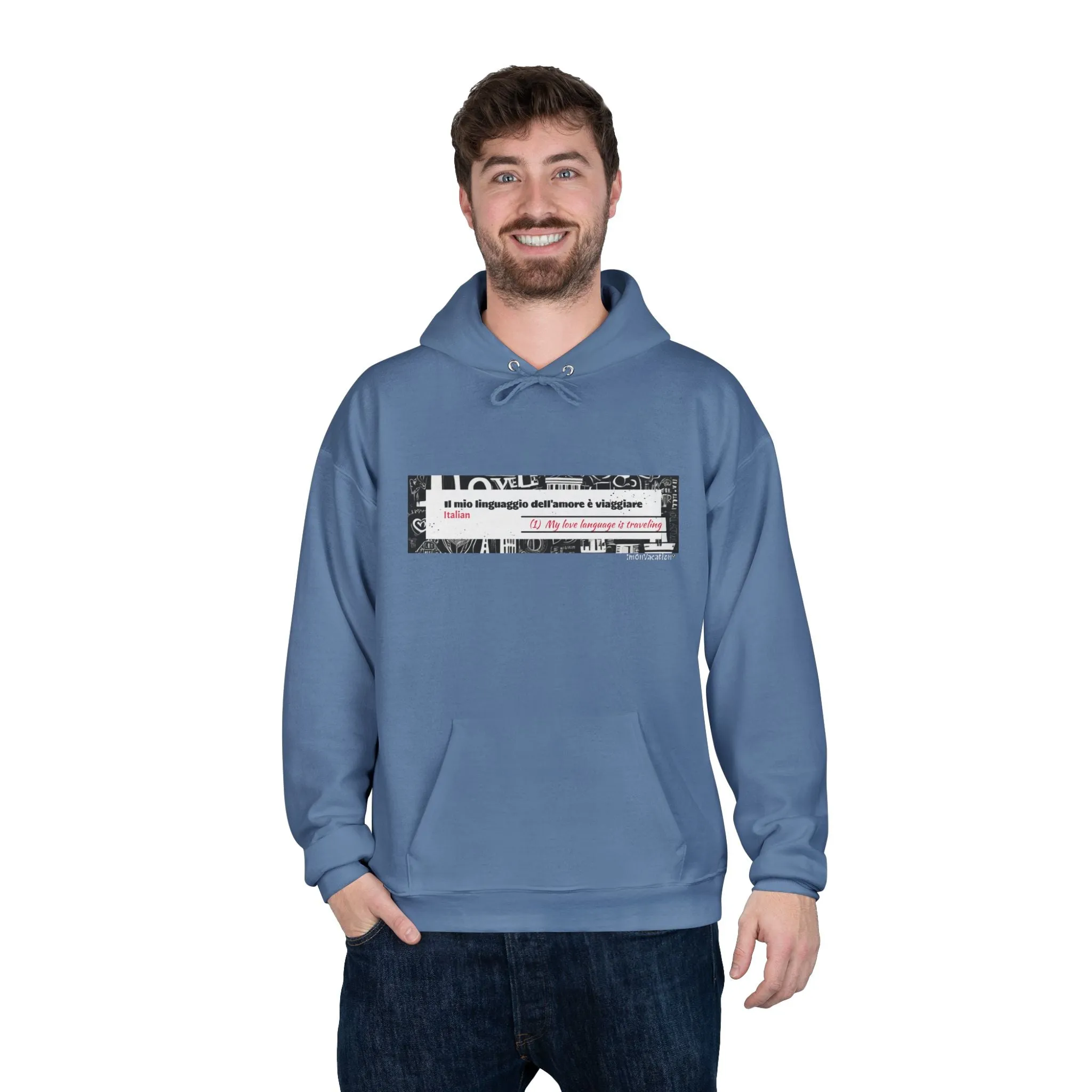 I.O.V-Love Language-Customizable Eco-Friendly Hoodie