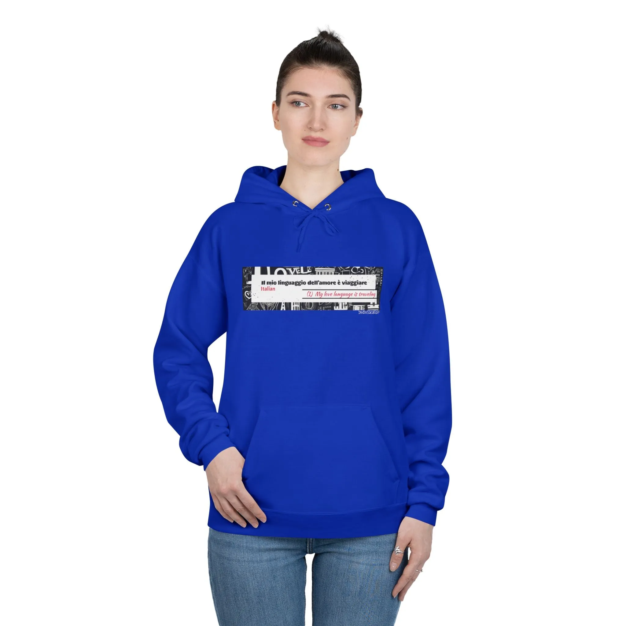 I.O.V-Love Language-Customizable Eco-Friendly Hoodie