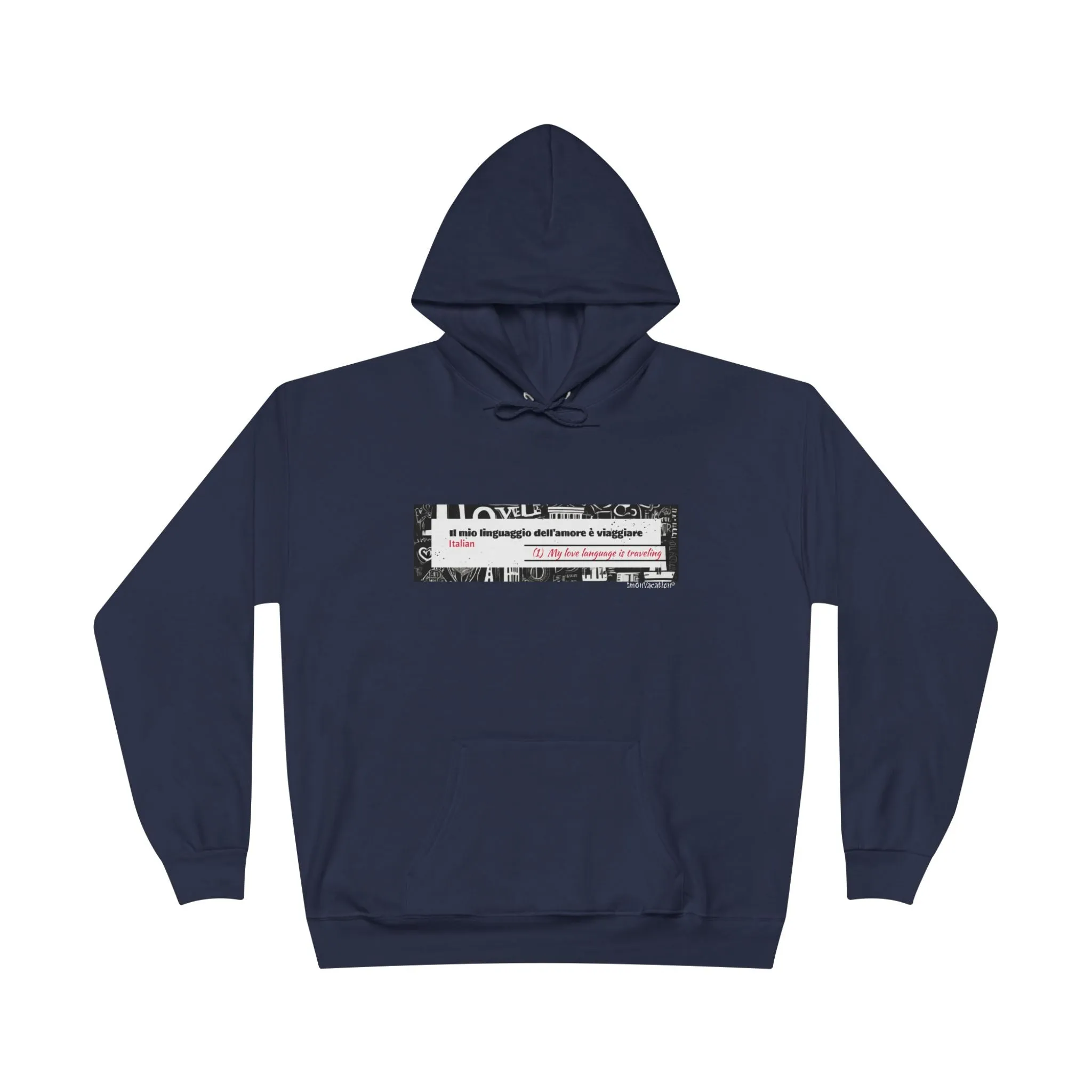 I.O.V-Love Language-Customizable Eco-Friendly Hoodie