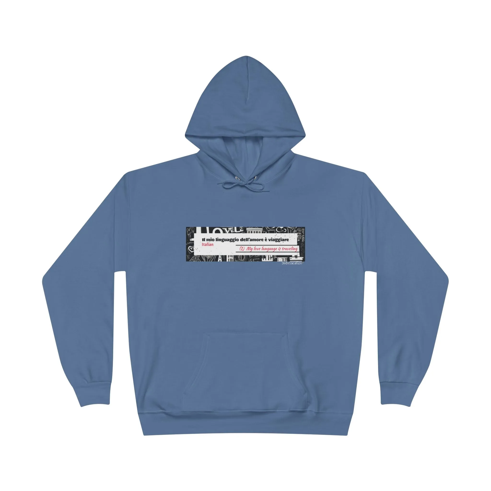 I.O.V-Love Language-Customizable Eco-Friendly Hoodie