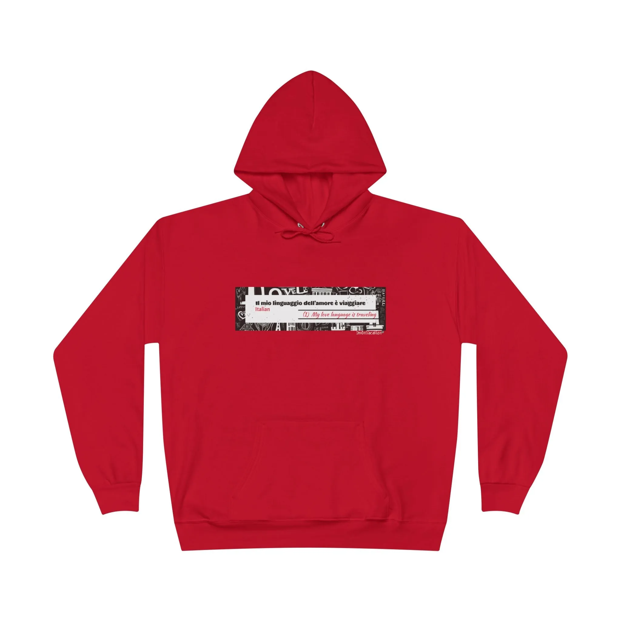 I.O.V-Love Language-Customizable Eco-Friendly Hoodie