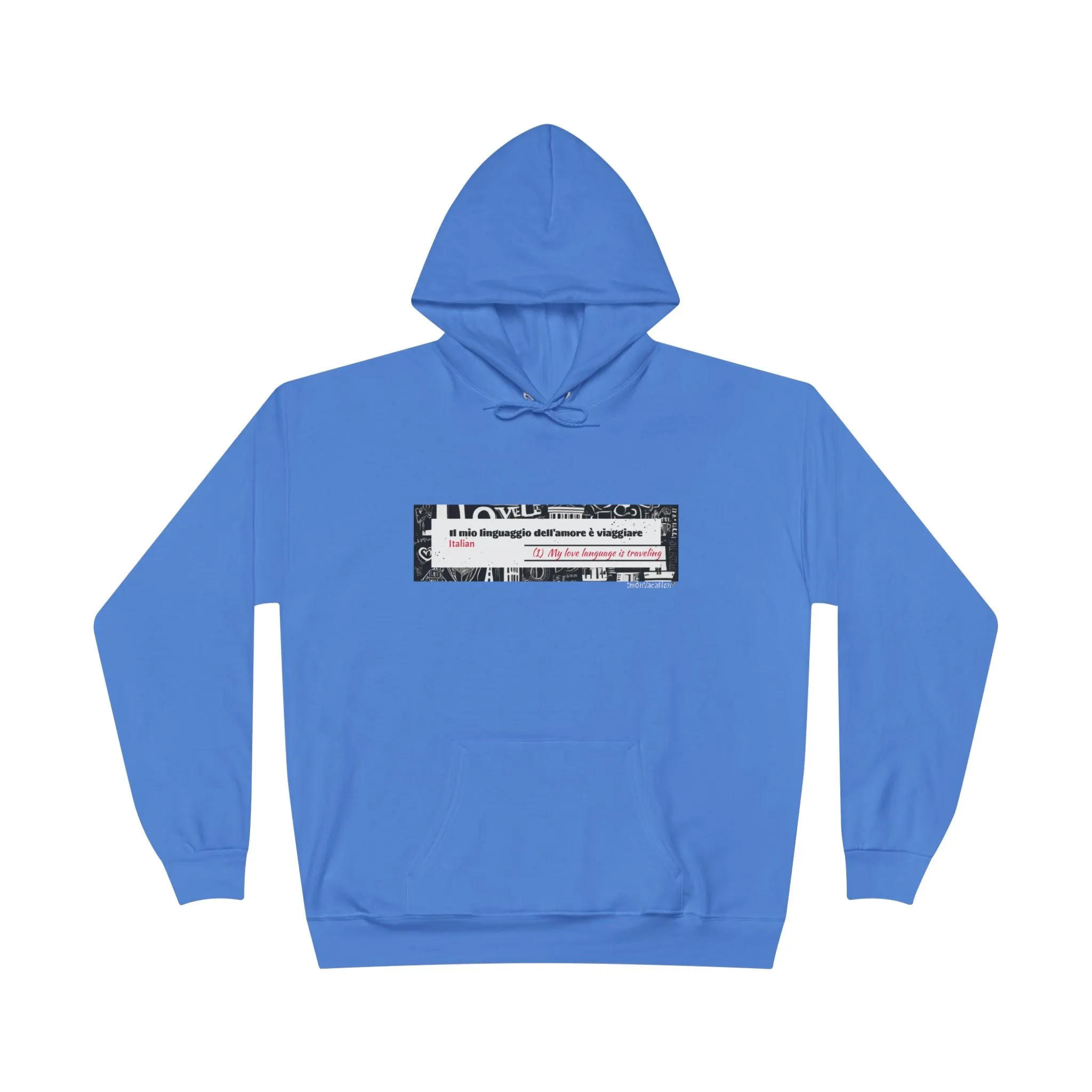 I.O.V-Love Language-Customizable Eco-Friendly Hoodie