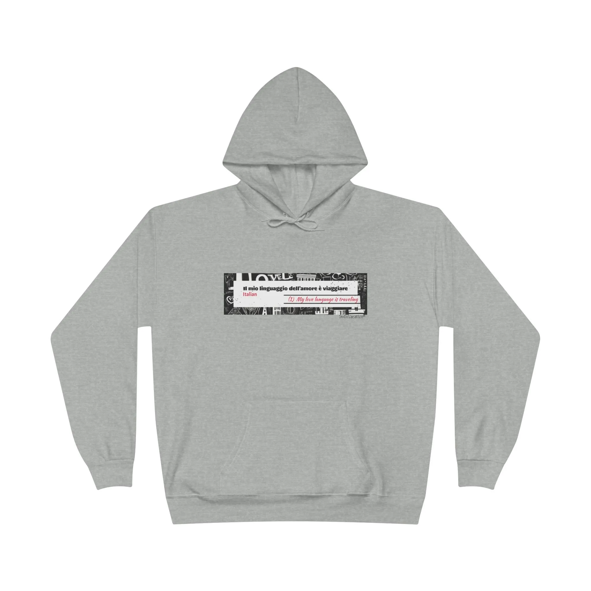 I.O.V-Love Language-Customizable Eco-Friendly Hoodie