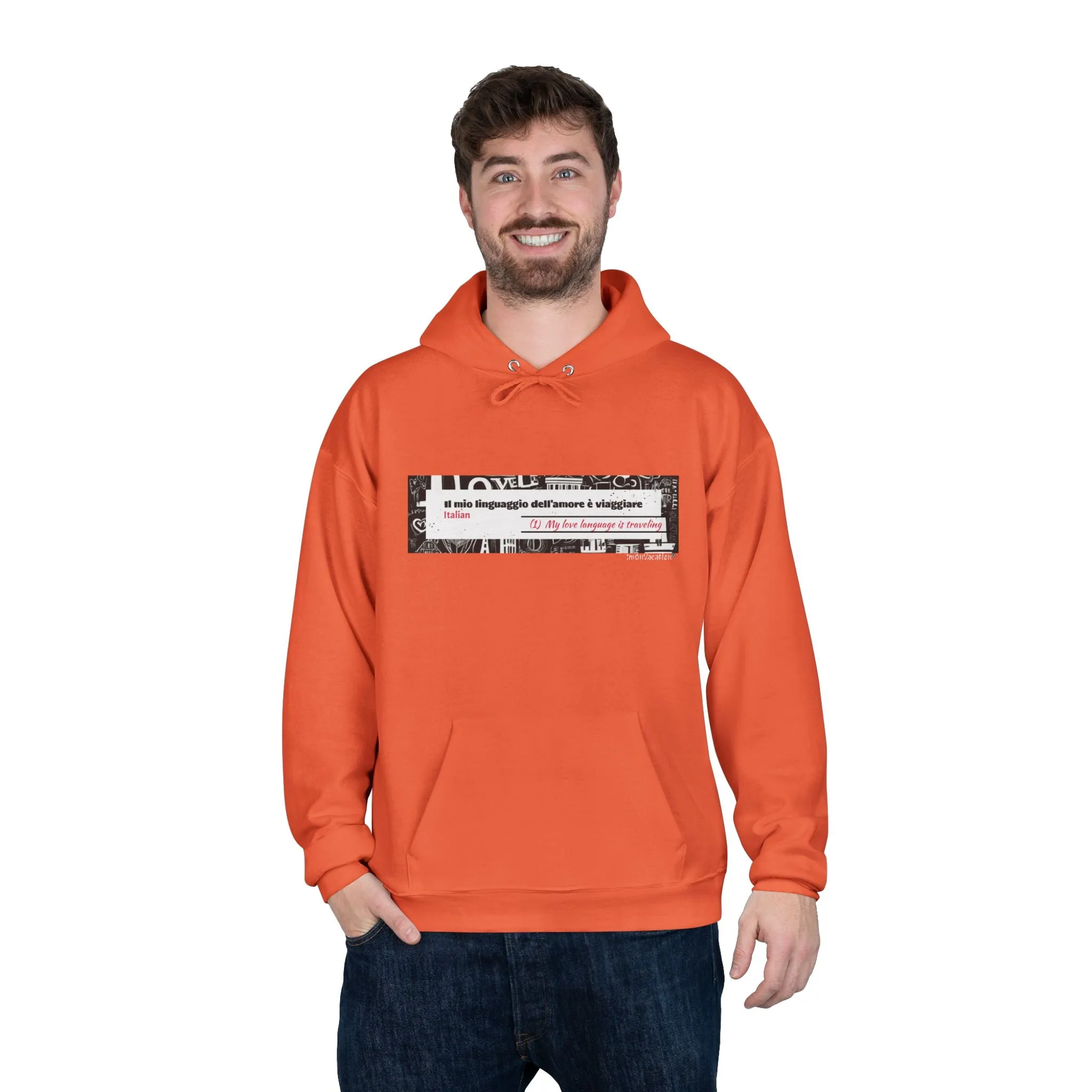 I.O.V-Love Language-Customizable Eco-Friendly Hoodie
