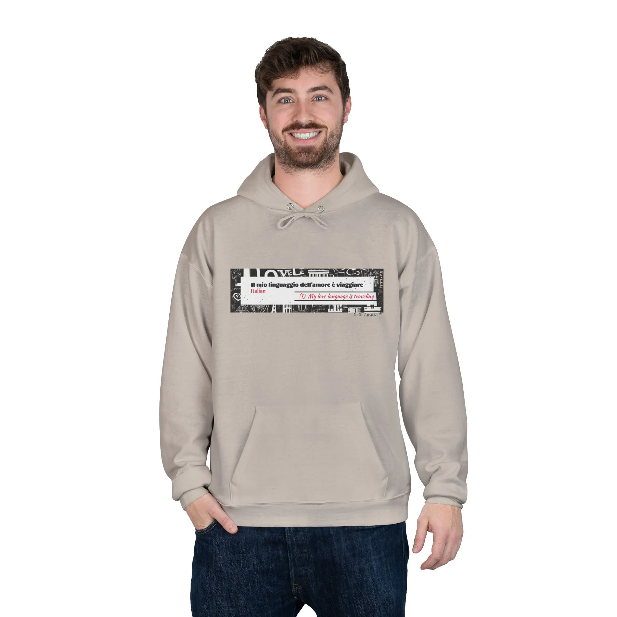 I.O.V-Love Language-Customizable Eco-Friendly Hoodie