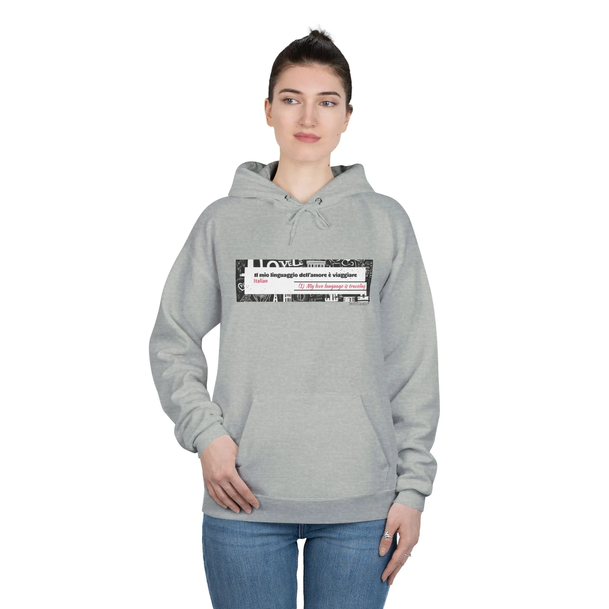 I.O.V-Love Language-Customizable Eco-Friendly Hoodie