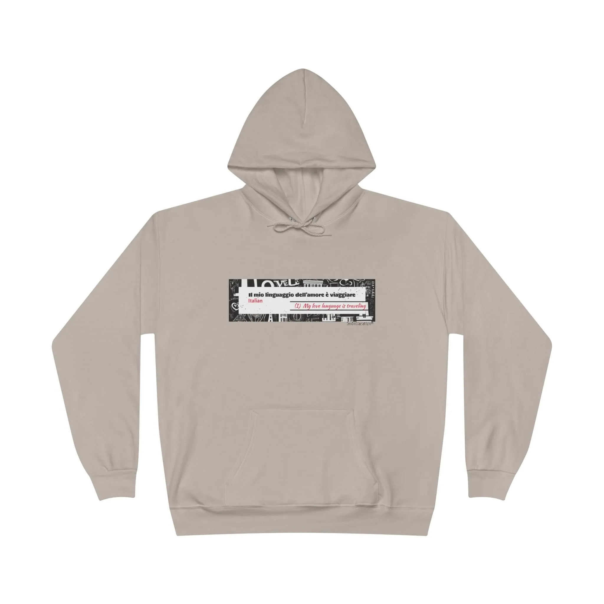I.O.V-Love Language-Customizable Eco-Friendly Hoodie