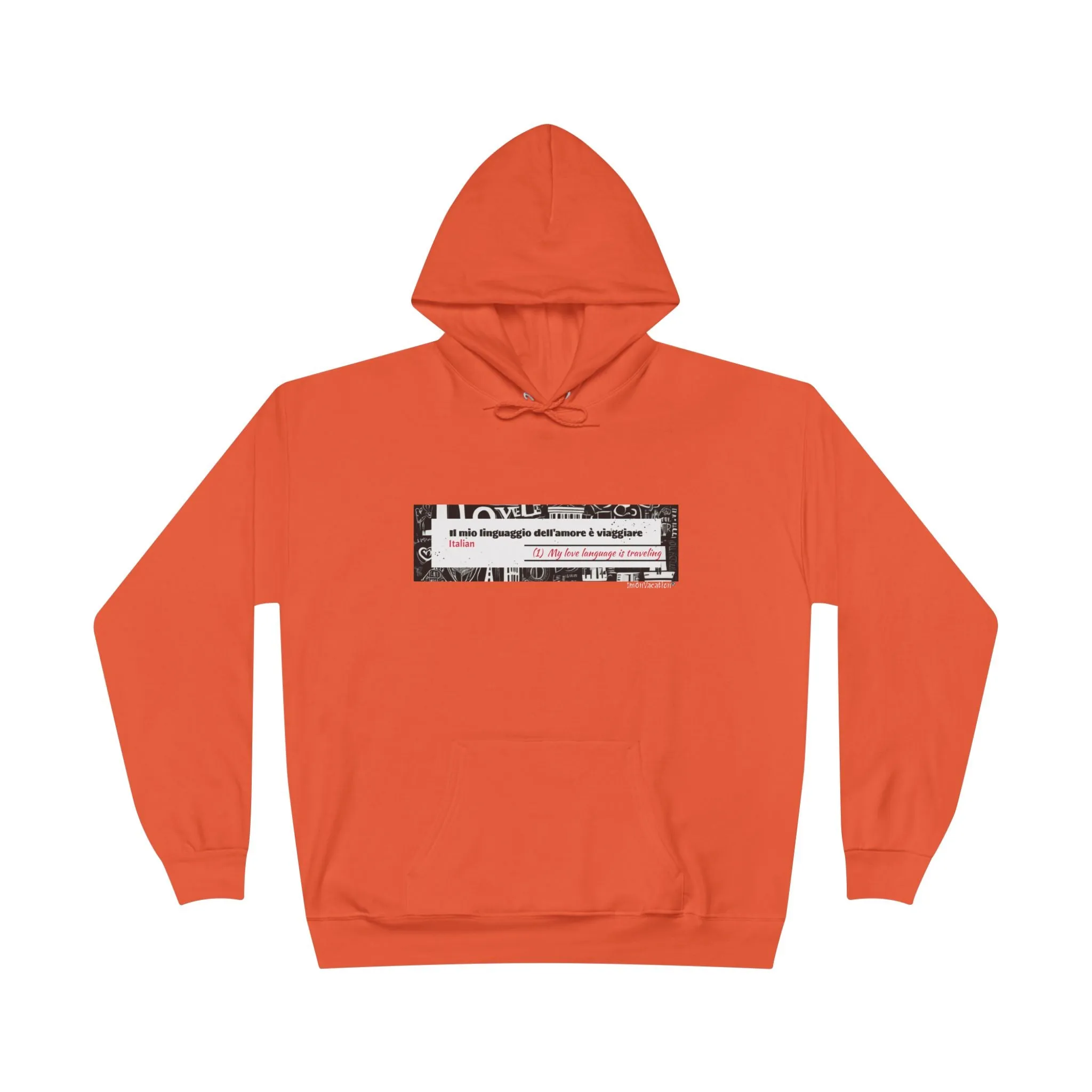 I.O.V-Love Language-Customizable Eco-Friendly Hoodie