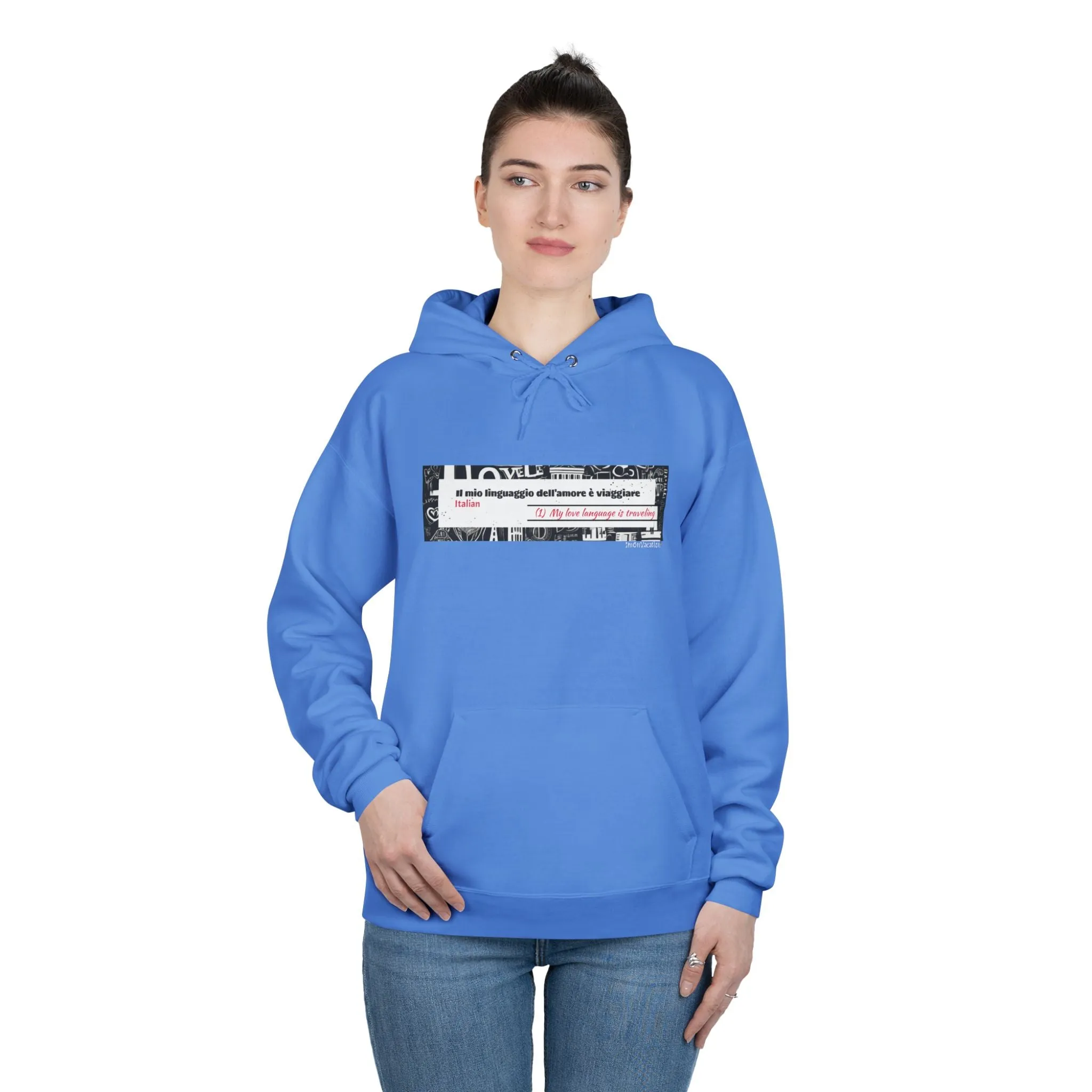 I.O.V-Love Language-Customizable Eco-Friendly Hoodie