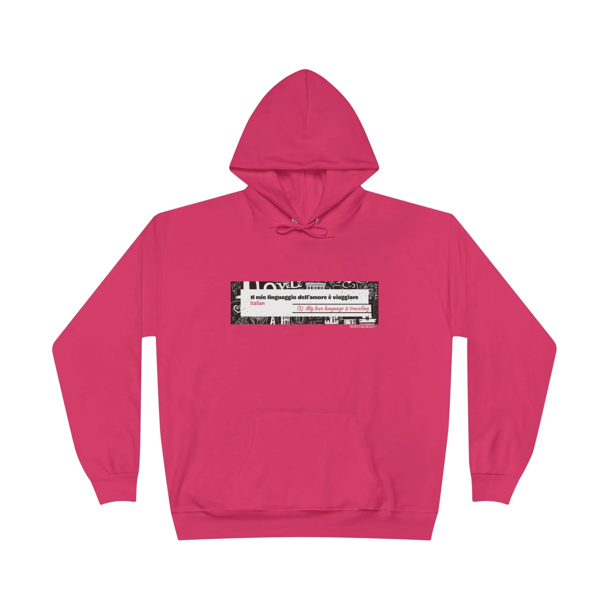 I.O.V-Love Language-Customizable Eco-Friendly Hoodie