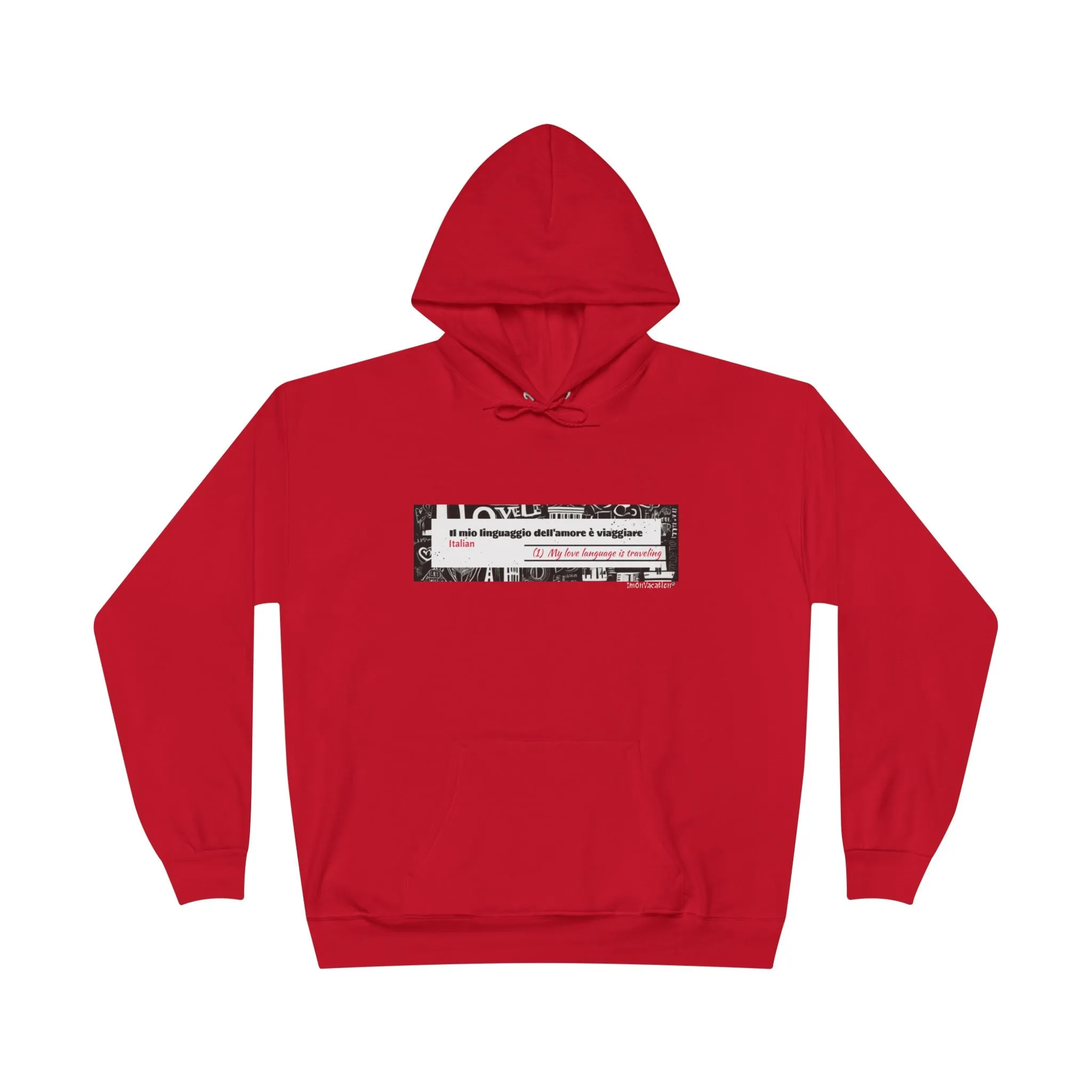 I.O.V-Love Language-Customizable Eco-Friendly Hoodie