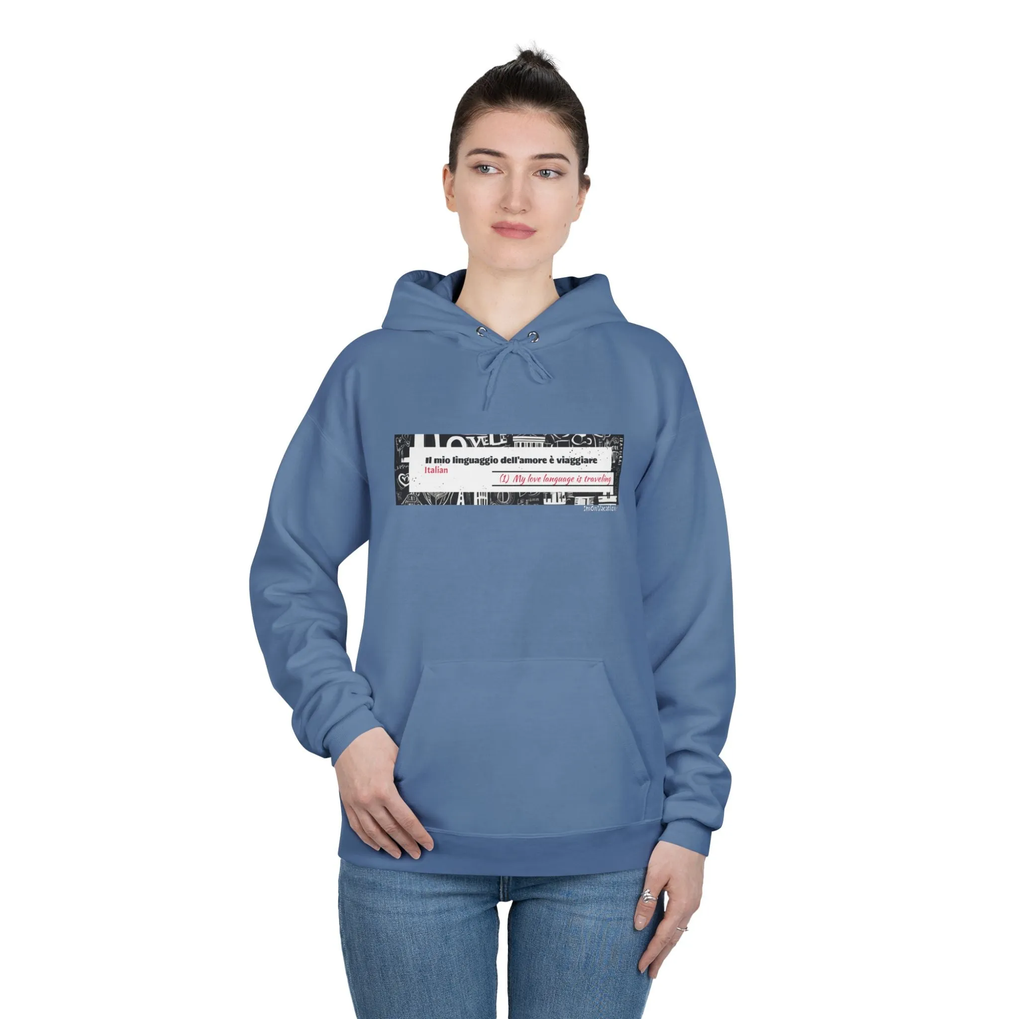 I.O.V-Love Language-Customizable Eco-Friendly Hoodie
