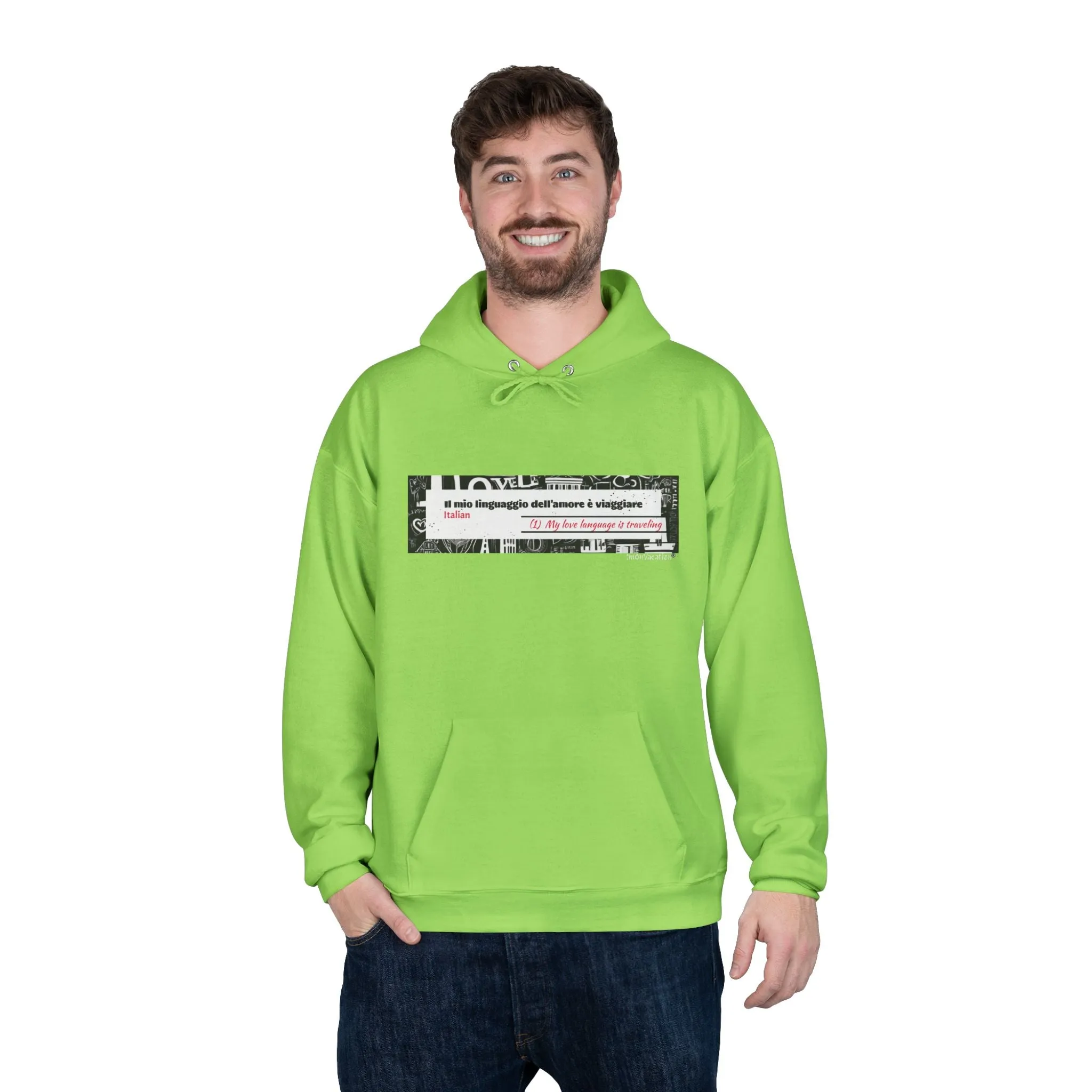 I.O.V-Love Language-Customizable Eco-Friendly Hoodie