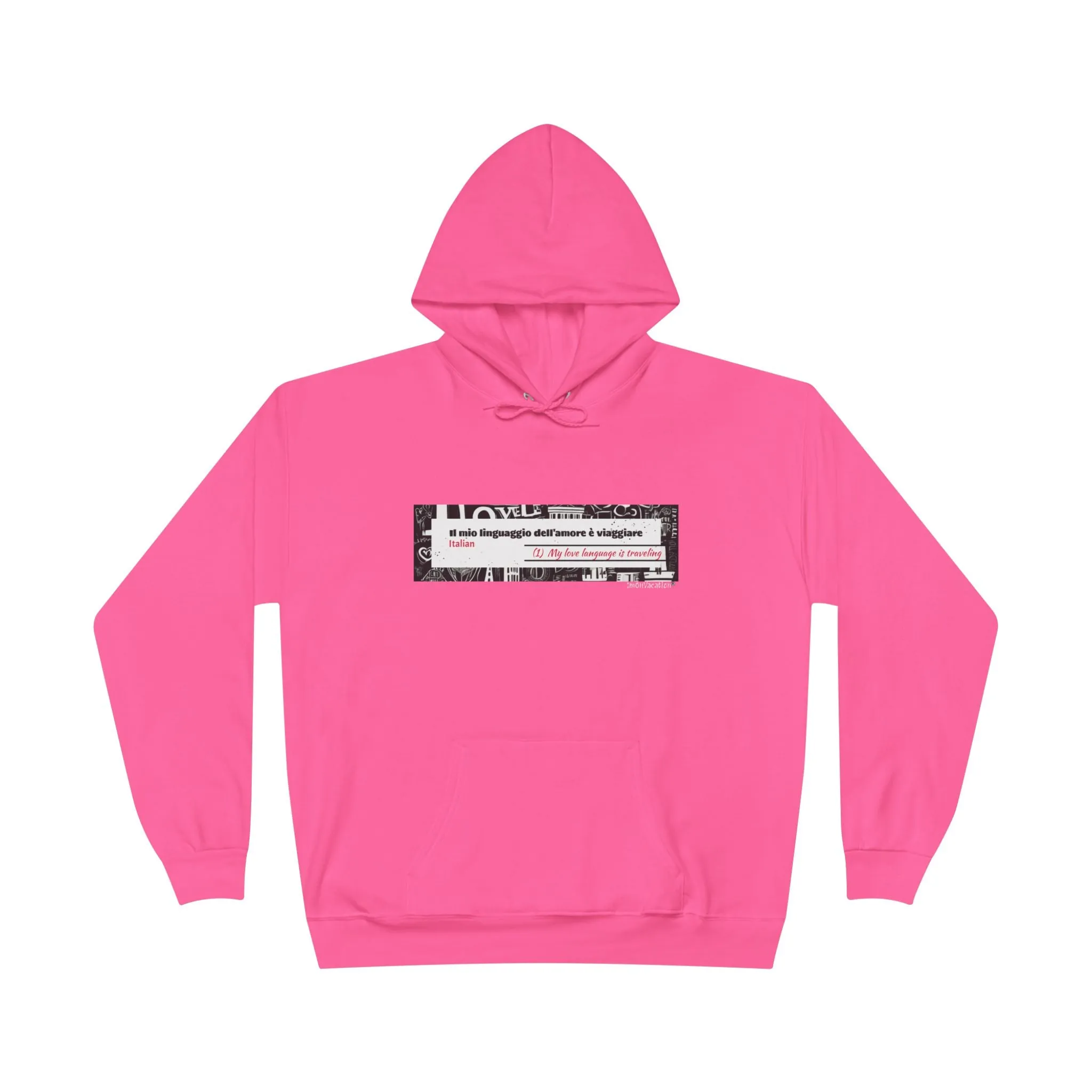 I.O.V-Love Language-Customizable Eco-Friendly Hoodie