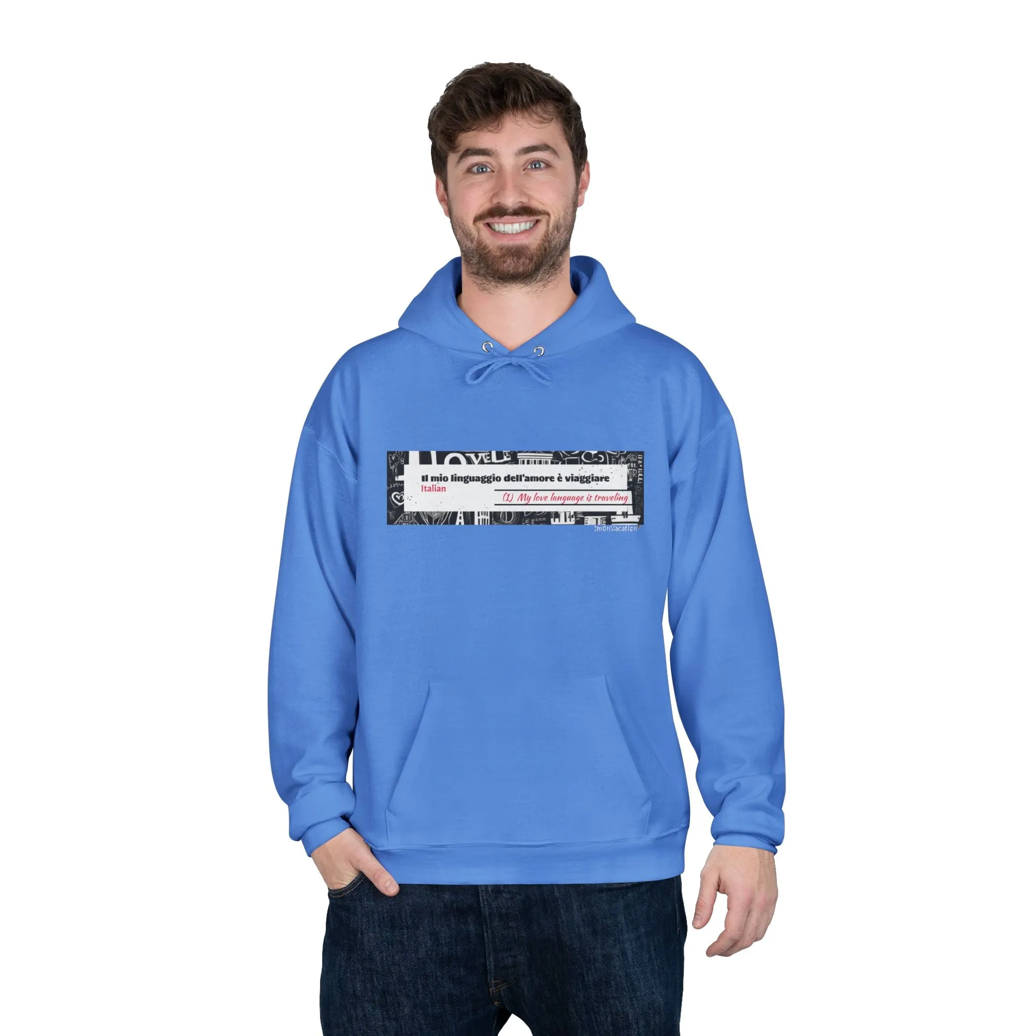 I.O.V-Love Language-Customizable Eco-Friendly Hoodie