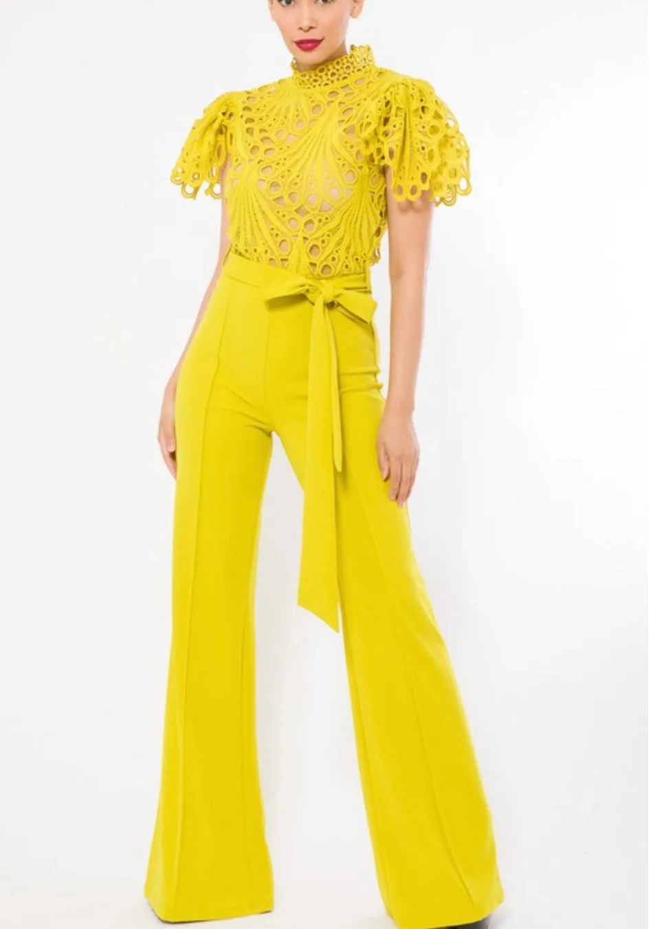 Juliana crochet jumpsuit