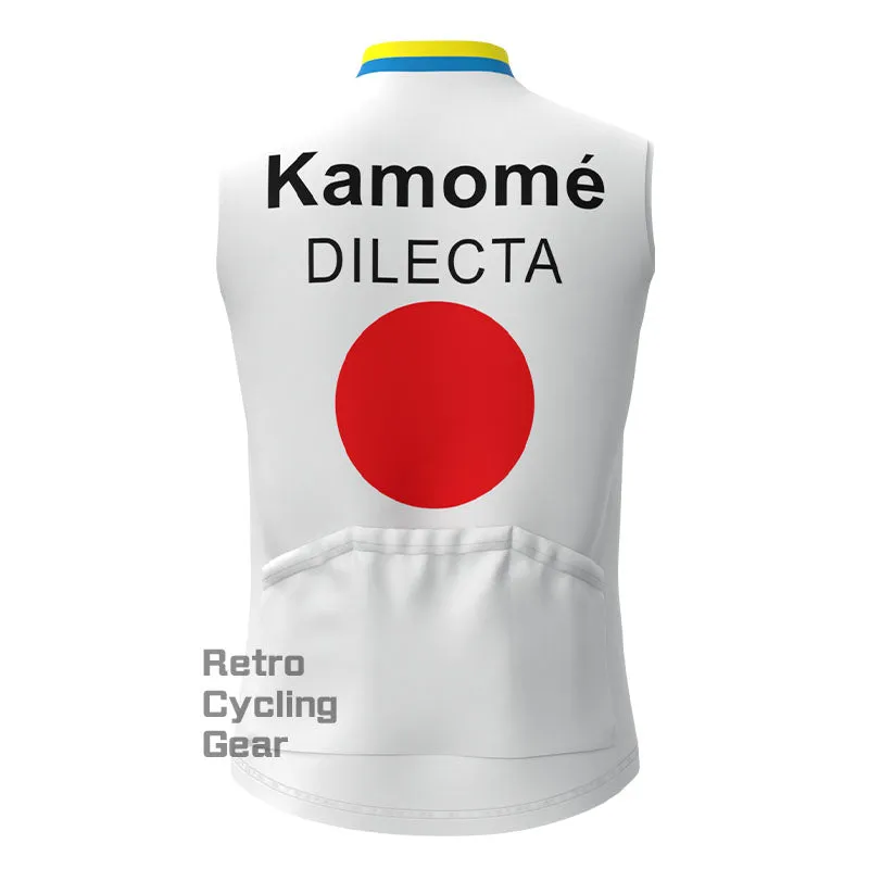 Kamome Fleece Retro Cycling Vest