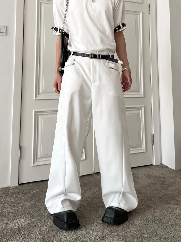 Korean Metal Wide Slacks TNS0103