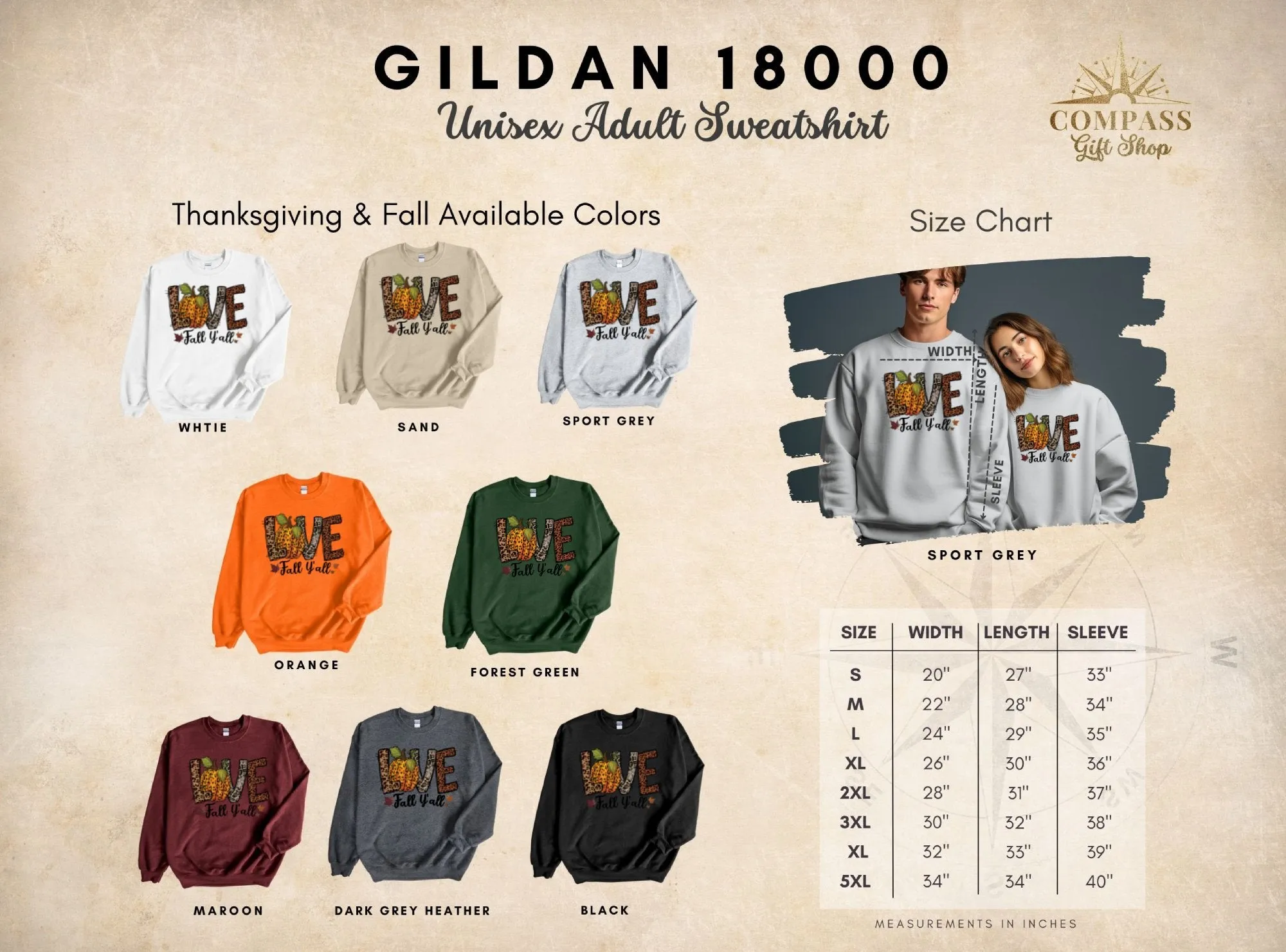 Love Fall Ya'll Shirt,Tank, Sweatshirt and Matching Family Shirts. Perfect for a Fall, Autumn or Thanksgiving Gift