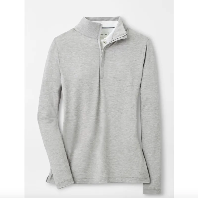 Peter Millar Evelyn Dri-Release Cashmere Top - British Grey
