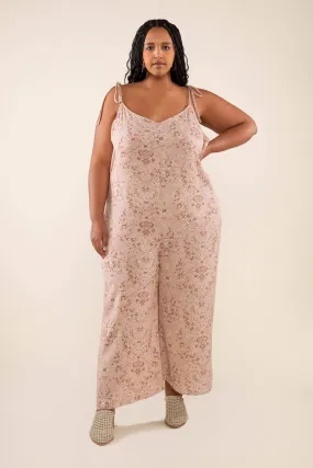 Plus Mauve Jumpsuit