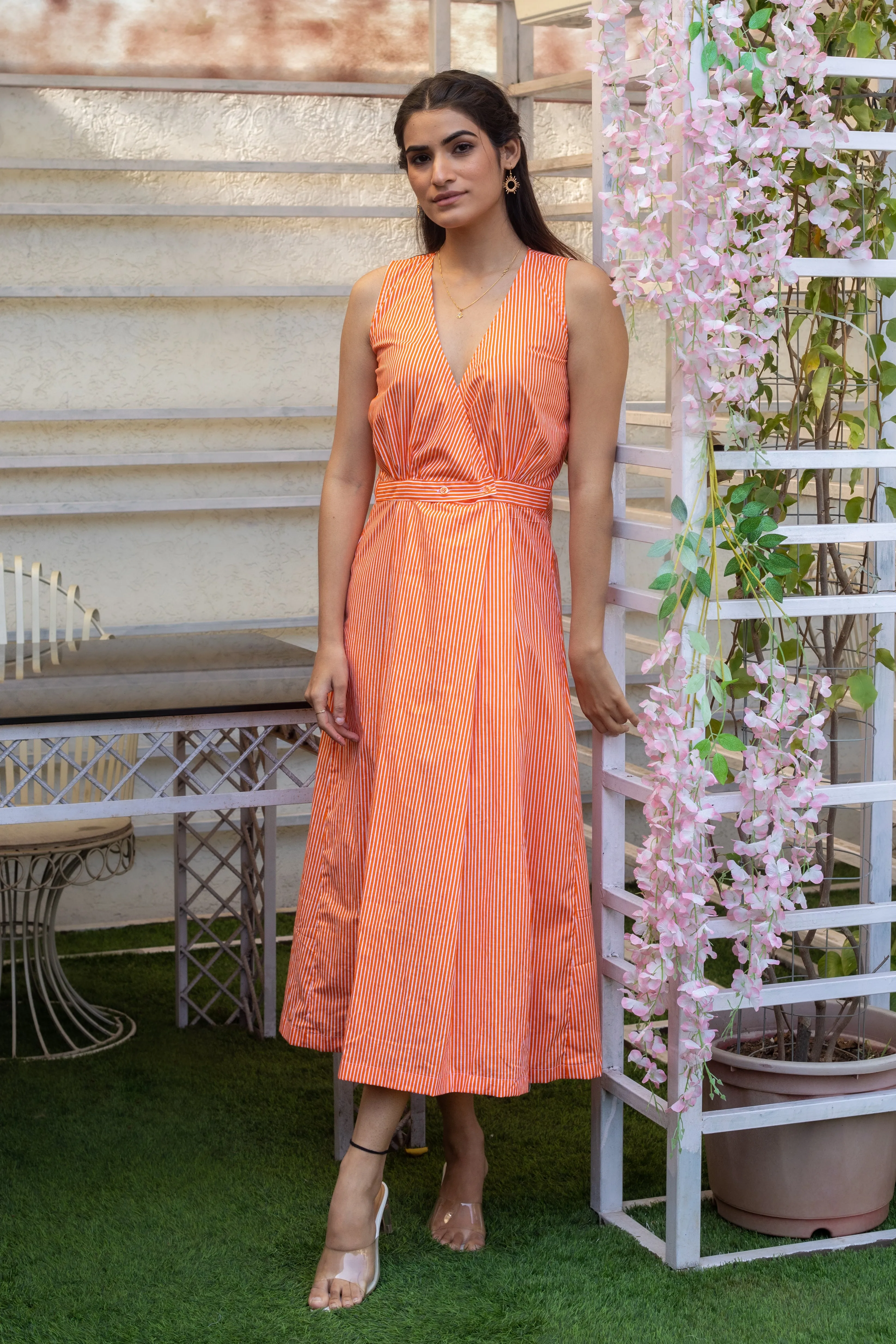 SALMON DRESS