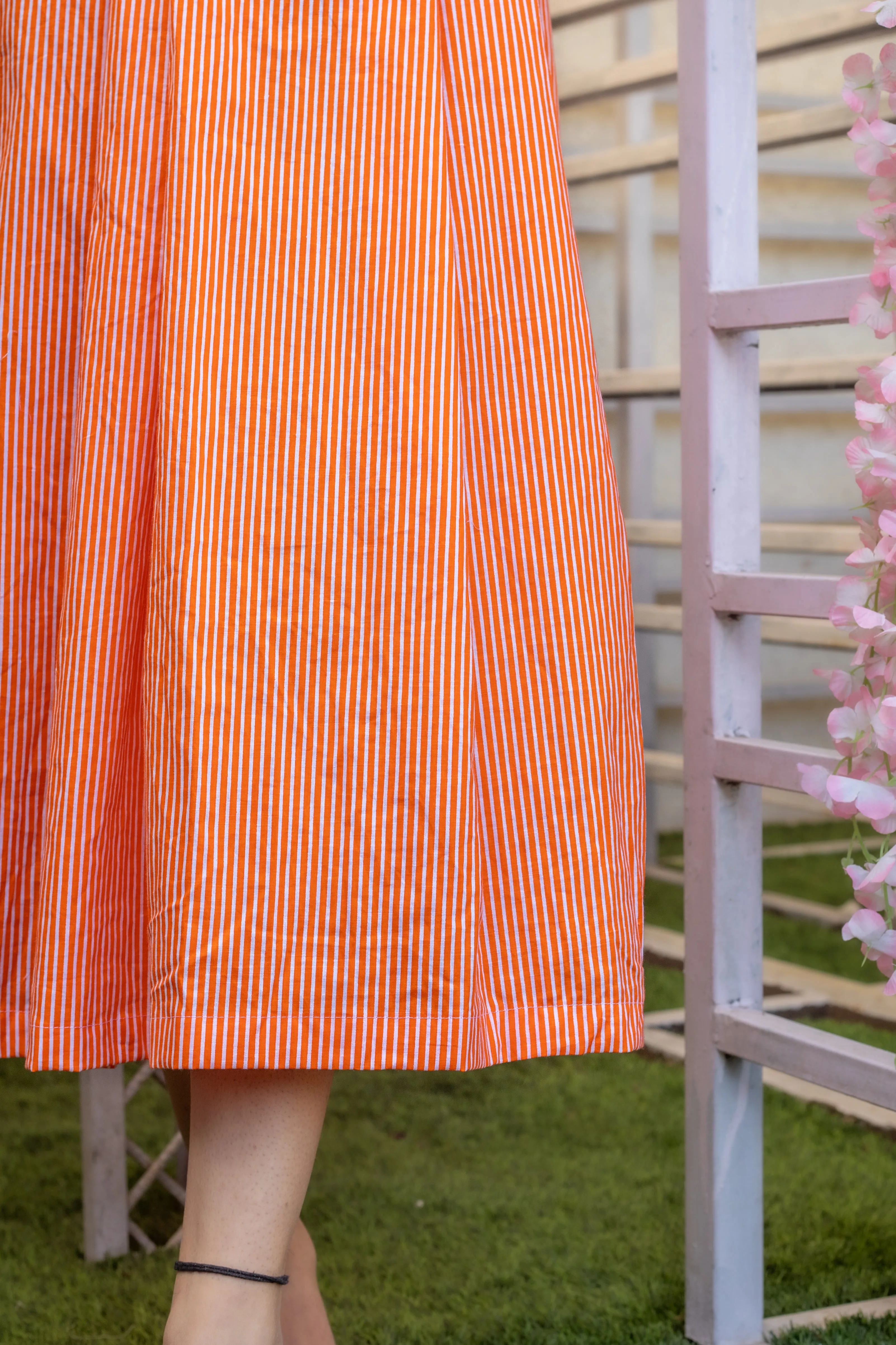 SALMON DRESS