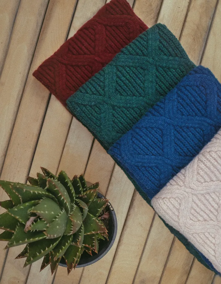 SCARVES - MERGE - PREMIUM AUSTRALIAN LAMBSWOOL